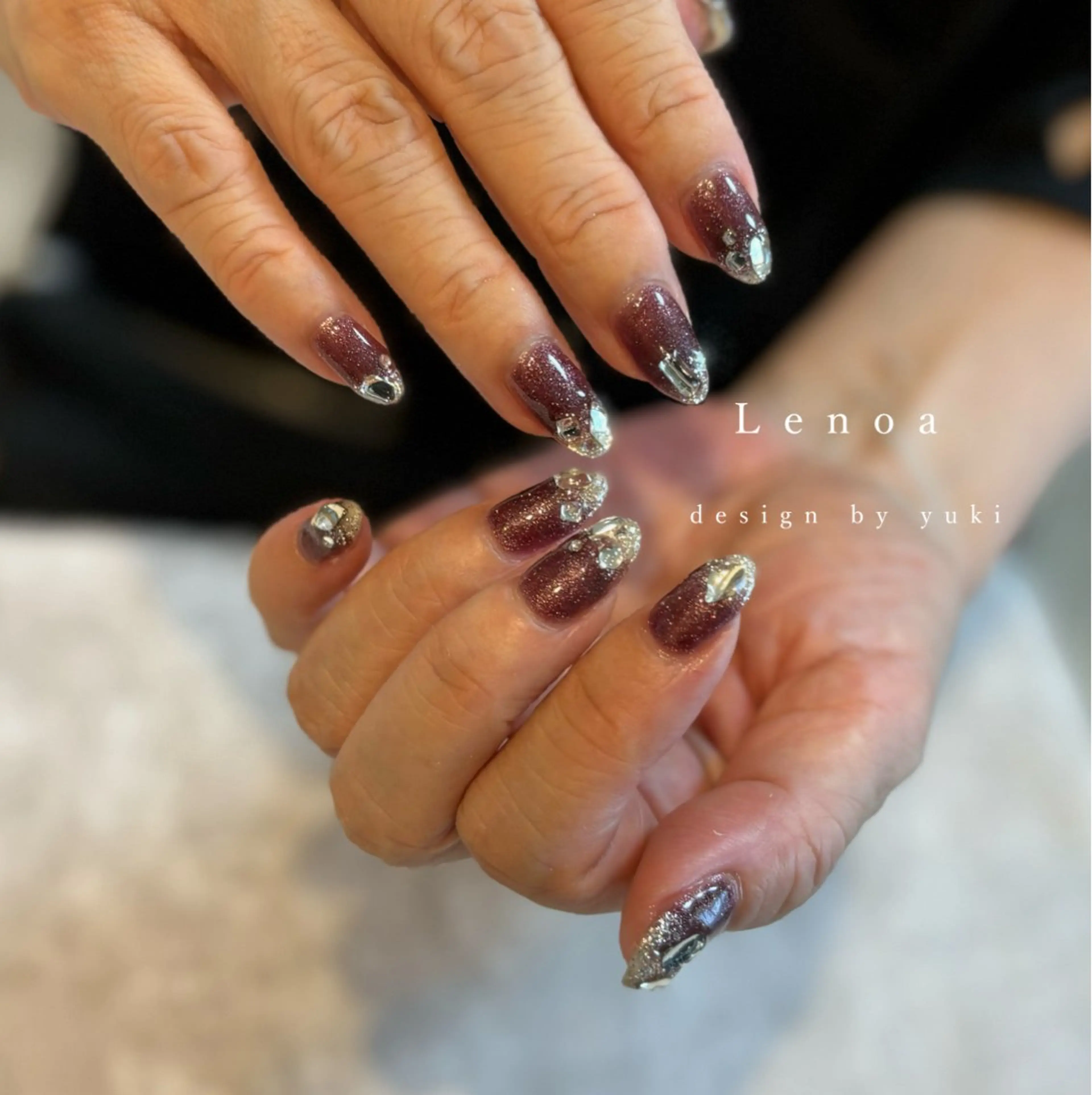 ネイル ハンドネイル Lenoa Yukiのネイルデザイン