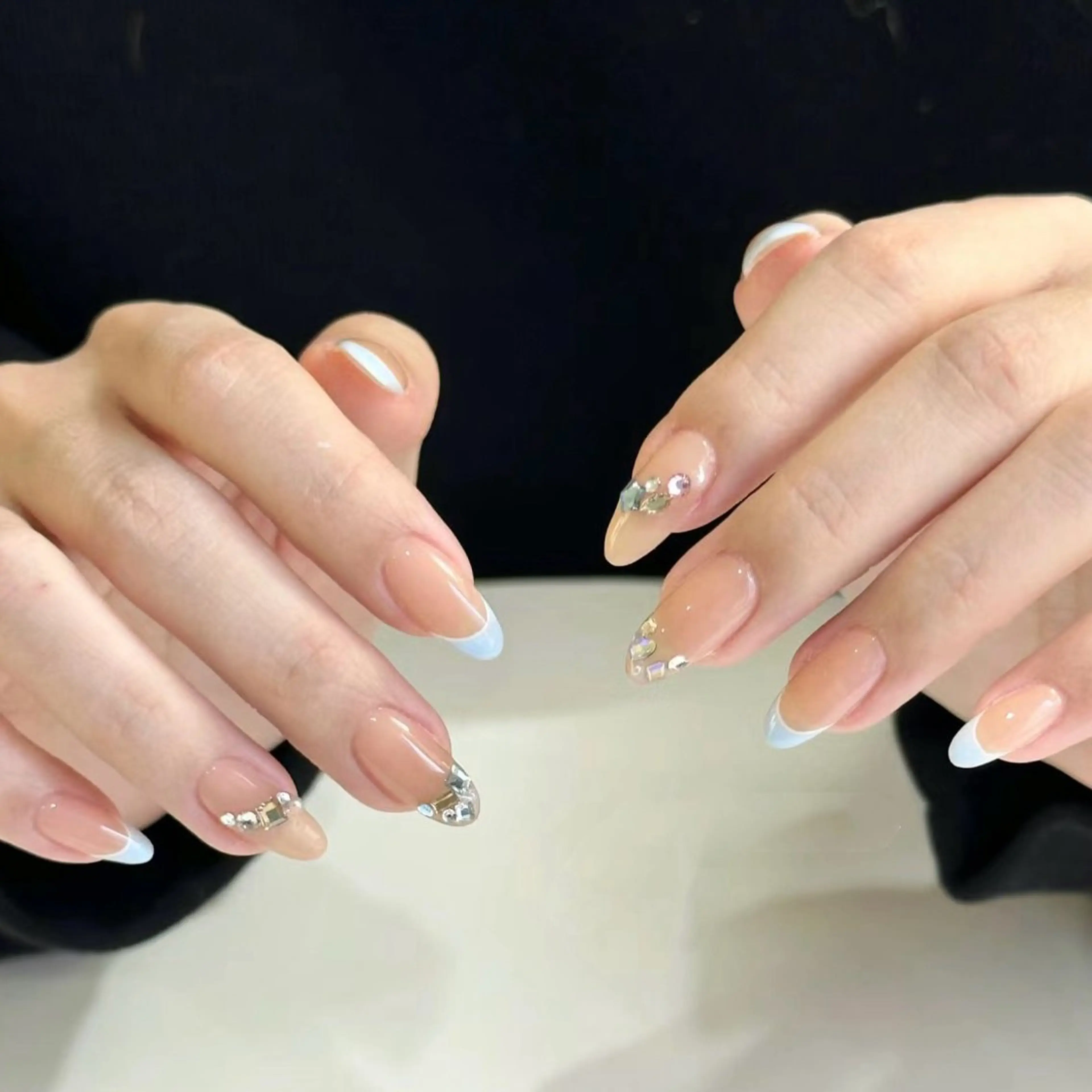 ネイル ハンドネイル By moonネイル 🌷ワンホン/韓国風のネイルデザイン