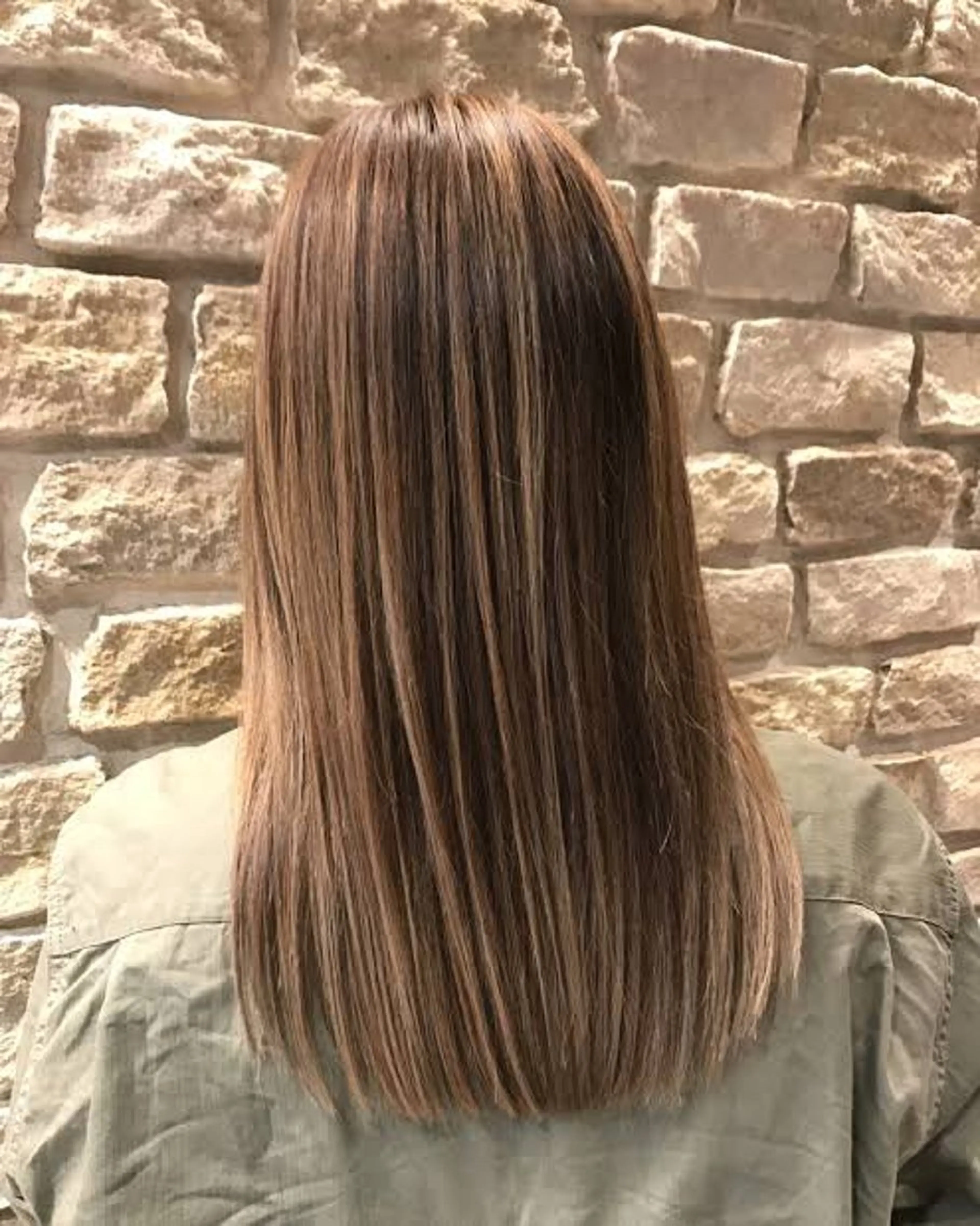 ロング カラー モナン新宿所属・曲がる縮毛 メンズ 毛流れ 佐々木 優のヘアスタイル