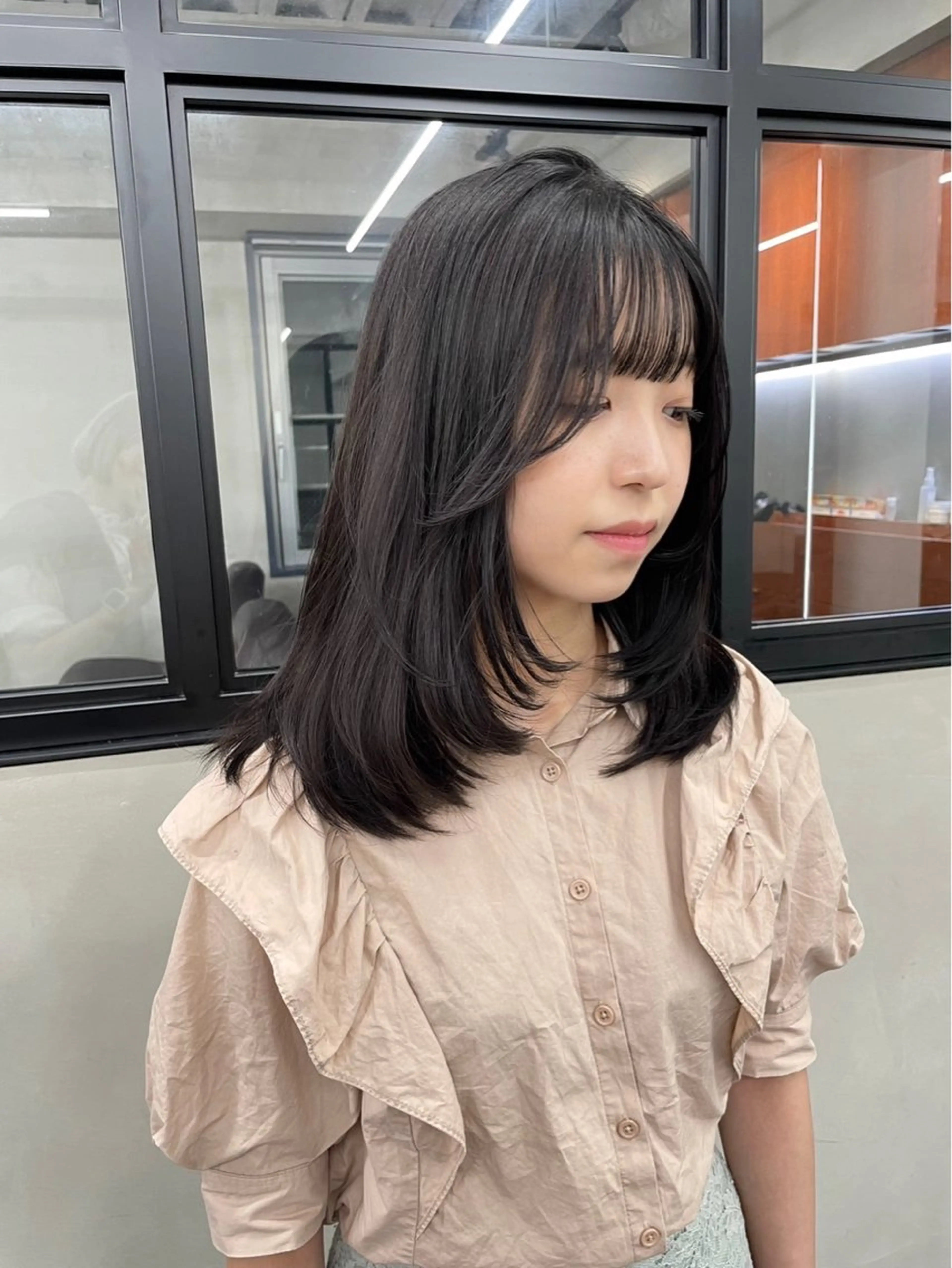 セミロング 🌷横浜/レディ ース/ さくら🌷のヘアスタイル