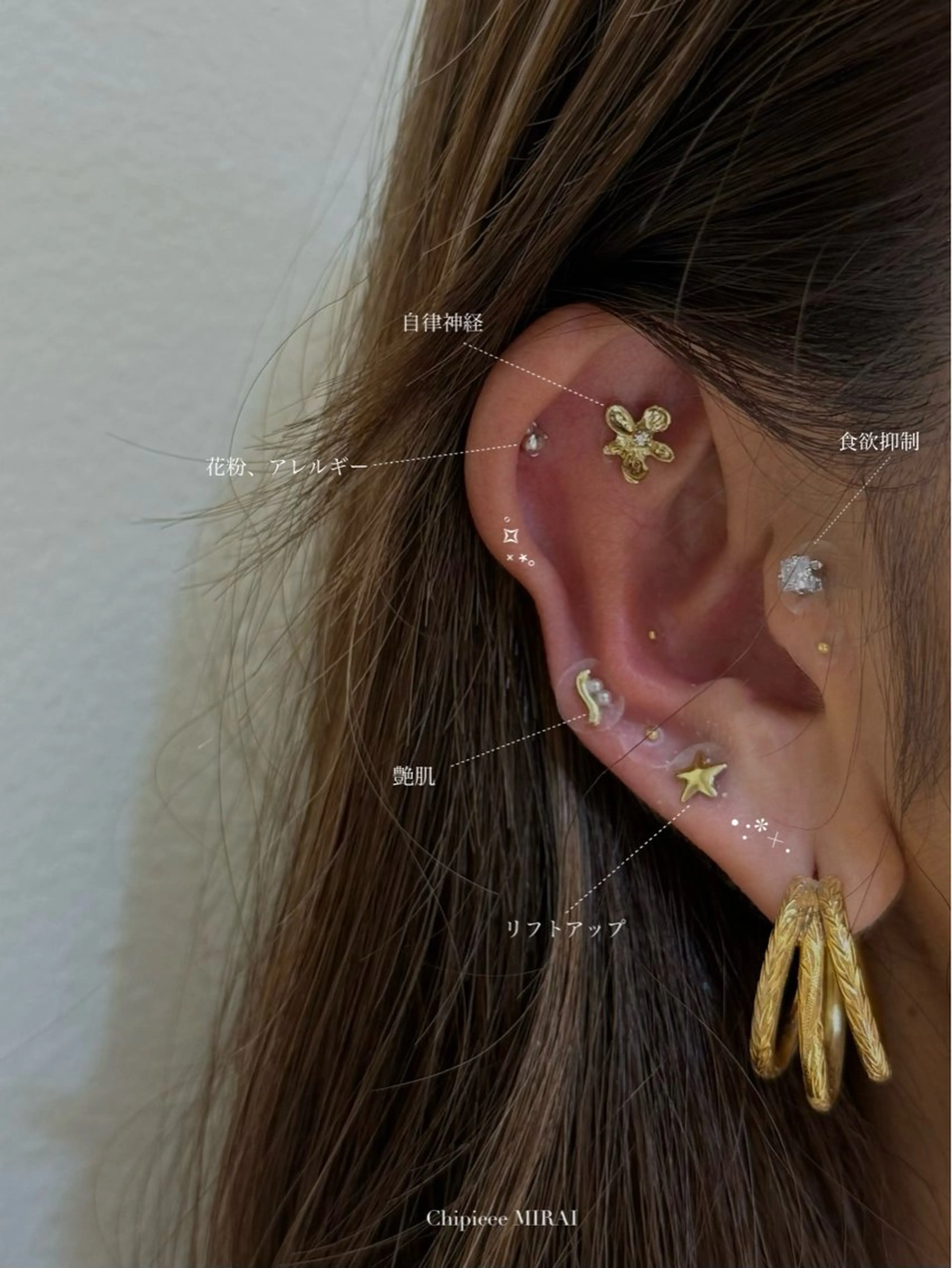 Chipieee所属・Chipieee MIRAIのネイルデザイン