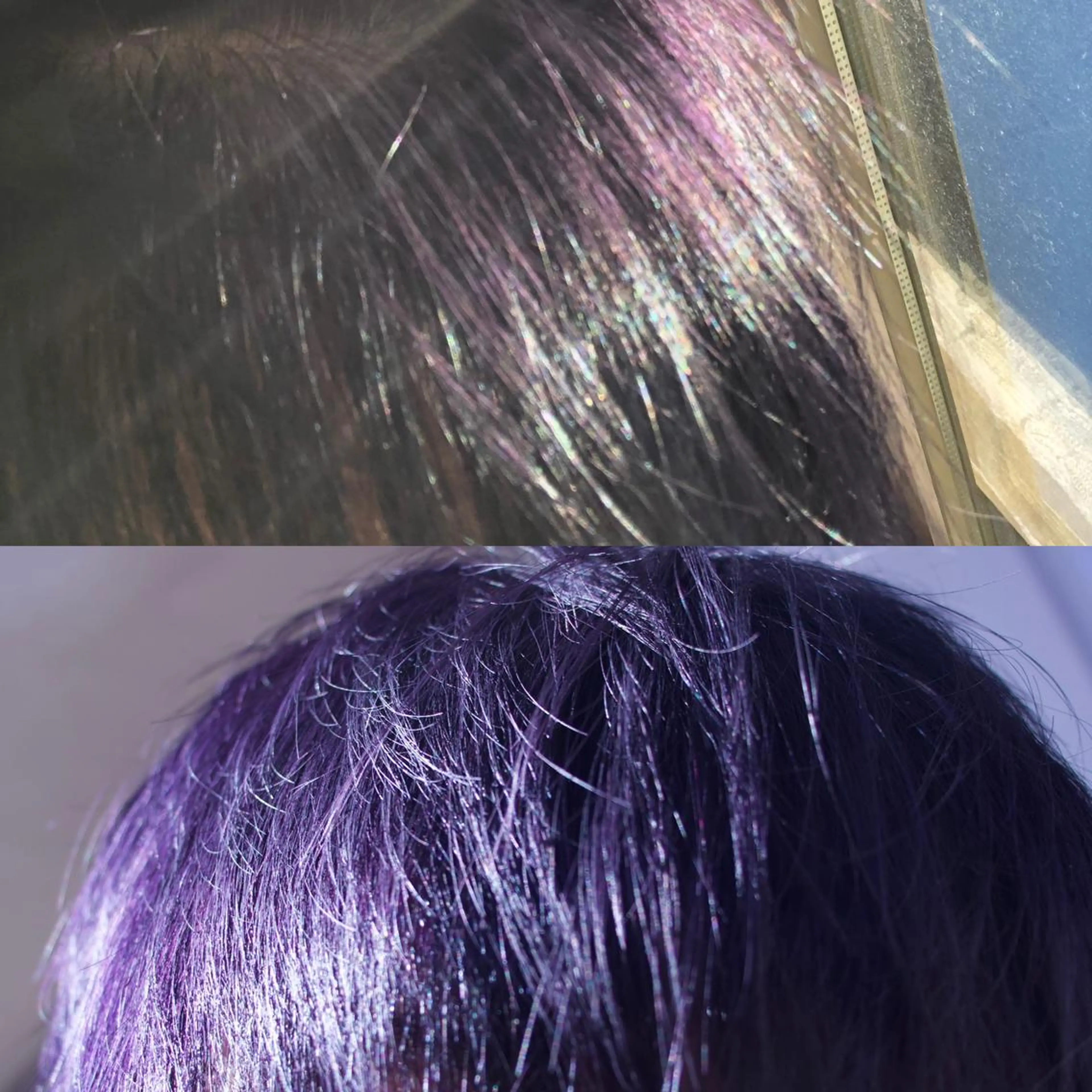 ブリーチカラーorブリーチ無しダブルカラーの写真