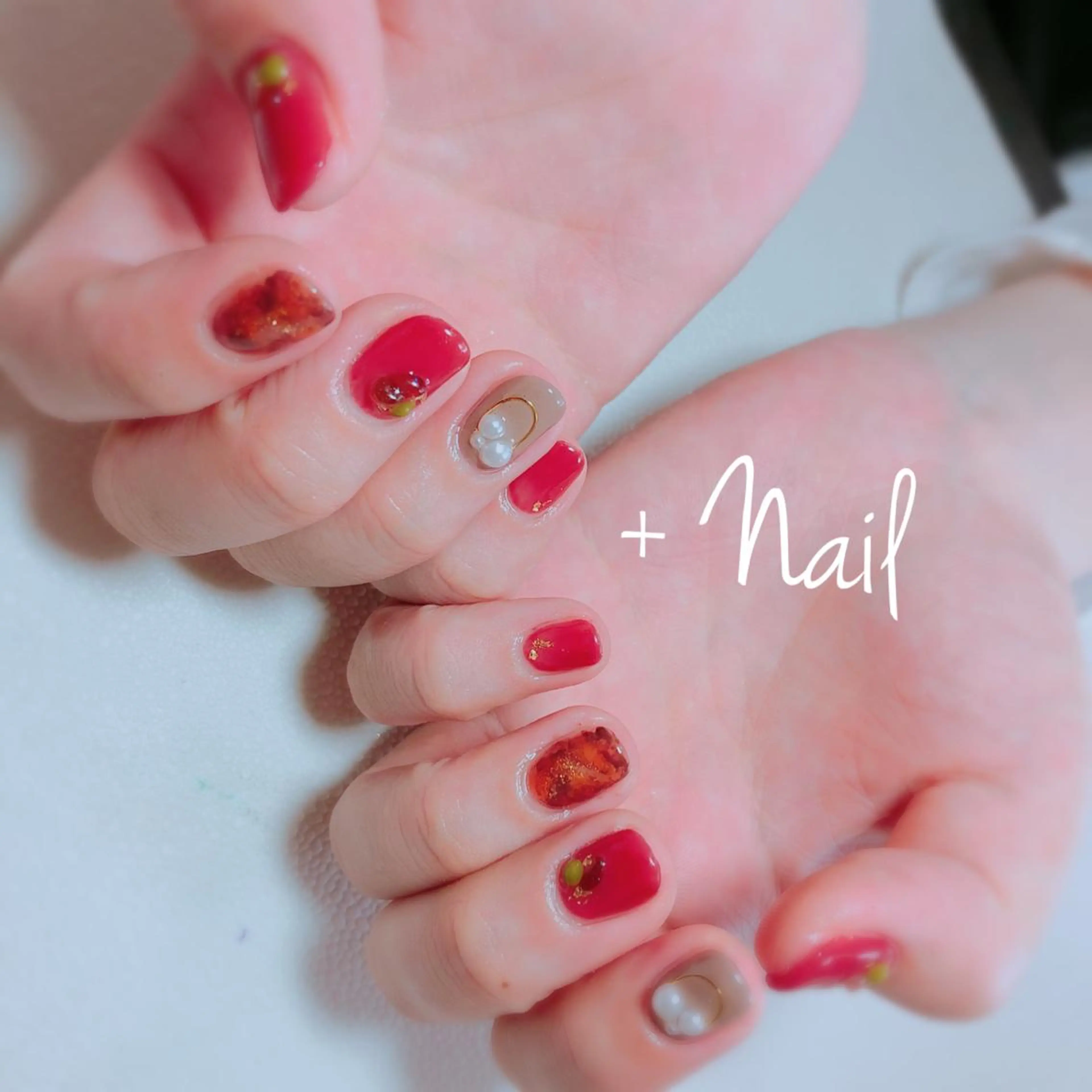 ネイル Aim* 深爪・自爪育成専門店のネイルデザイン