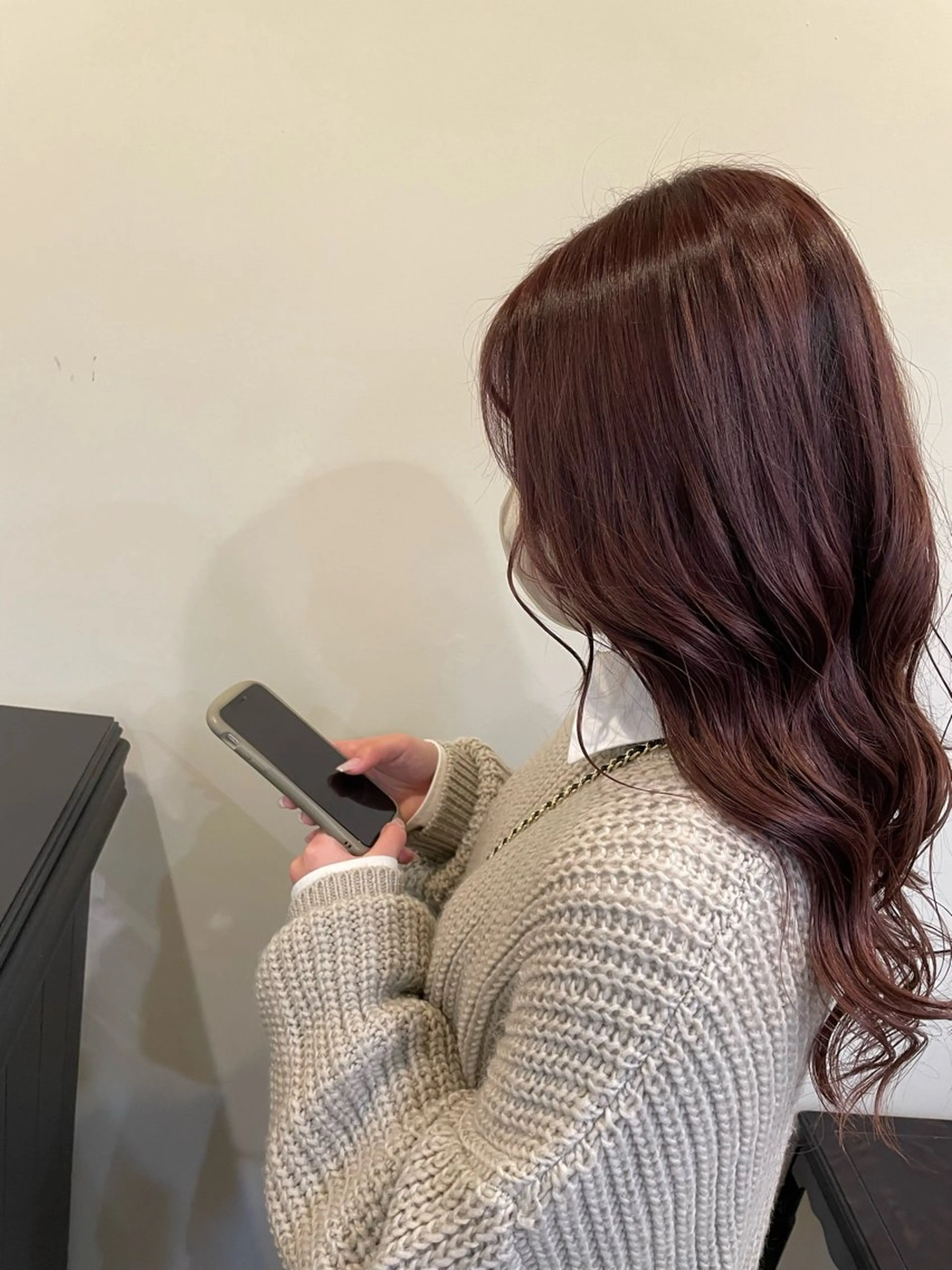ロング カラー 松尾 遥花のヘアスタイル