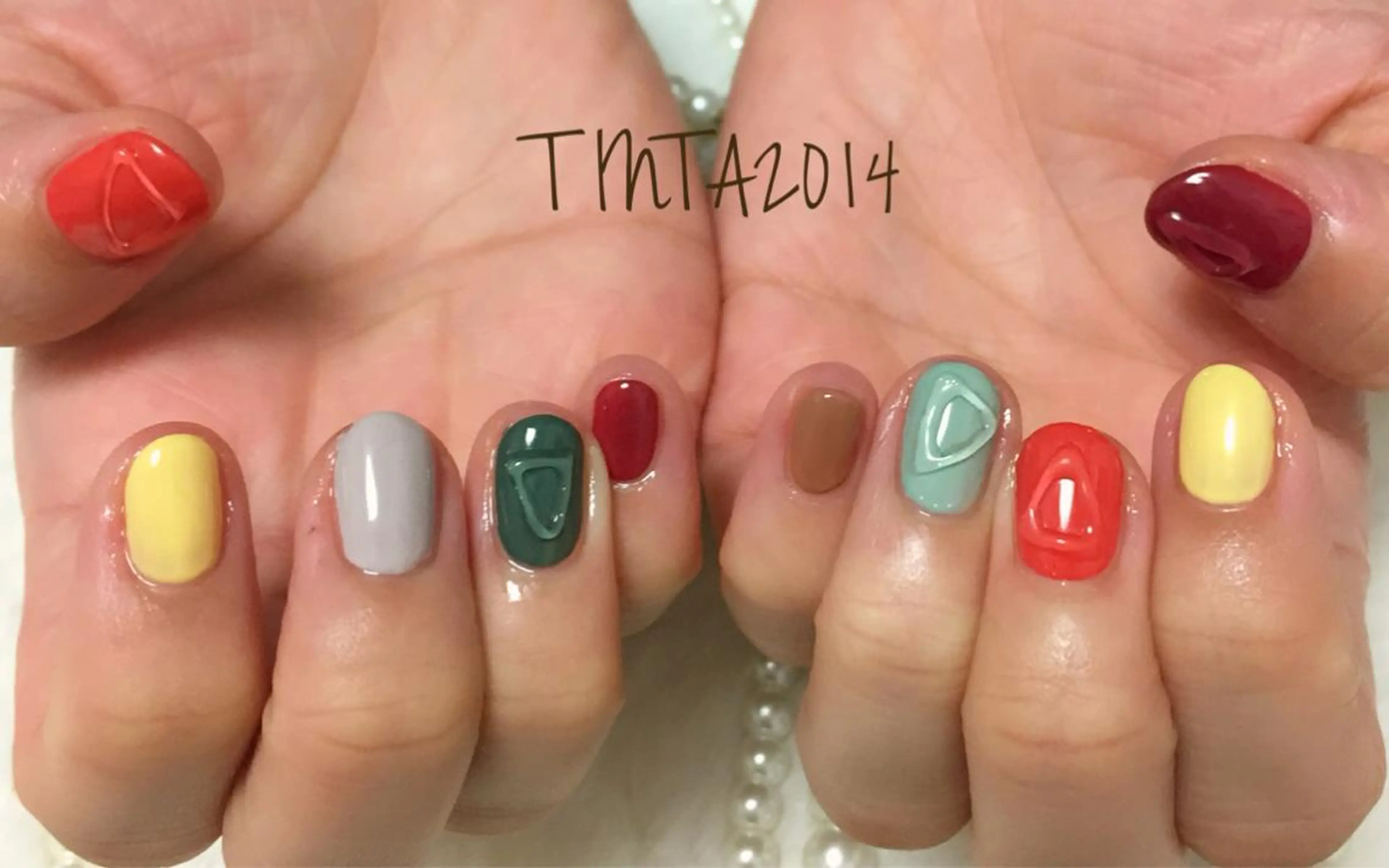 ネイル ぷっくりネイル ネイルサロン ティンタ所属・馬場 典子のネイルデザイン