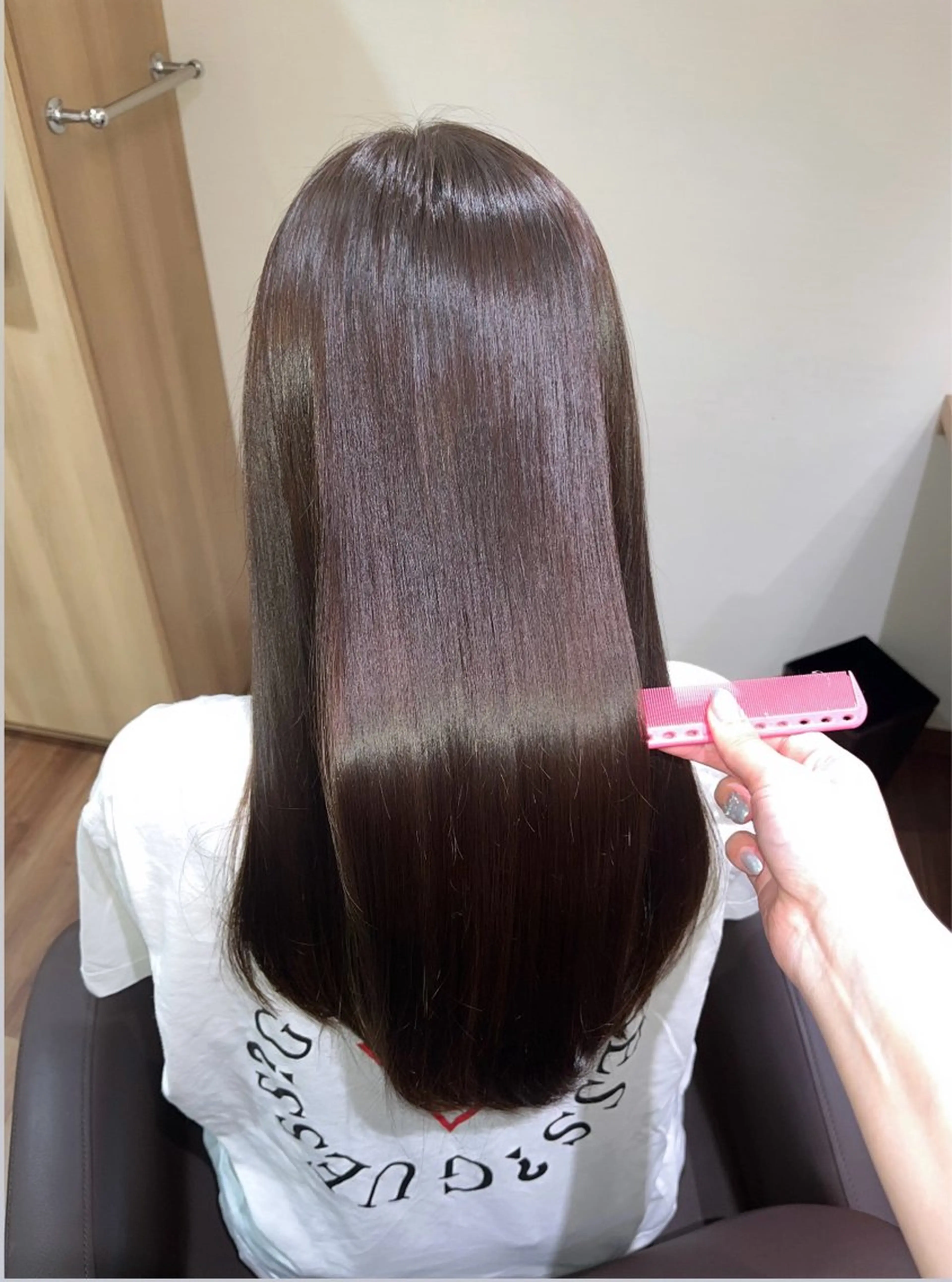 ロング カラー 久保田 あやねのヘアスタイル