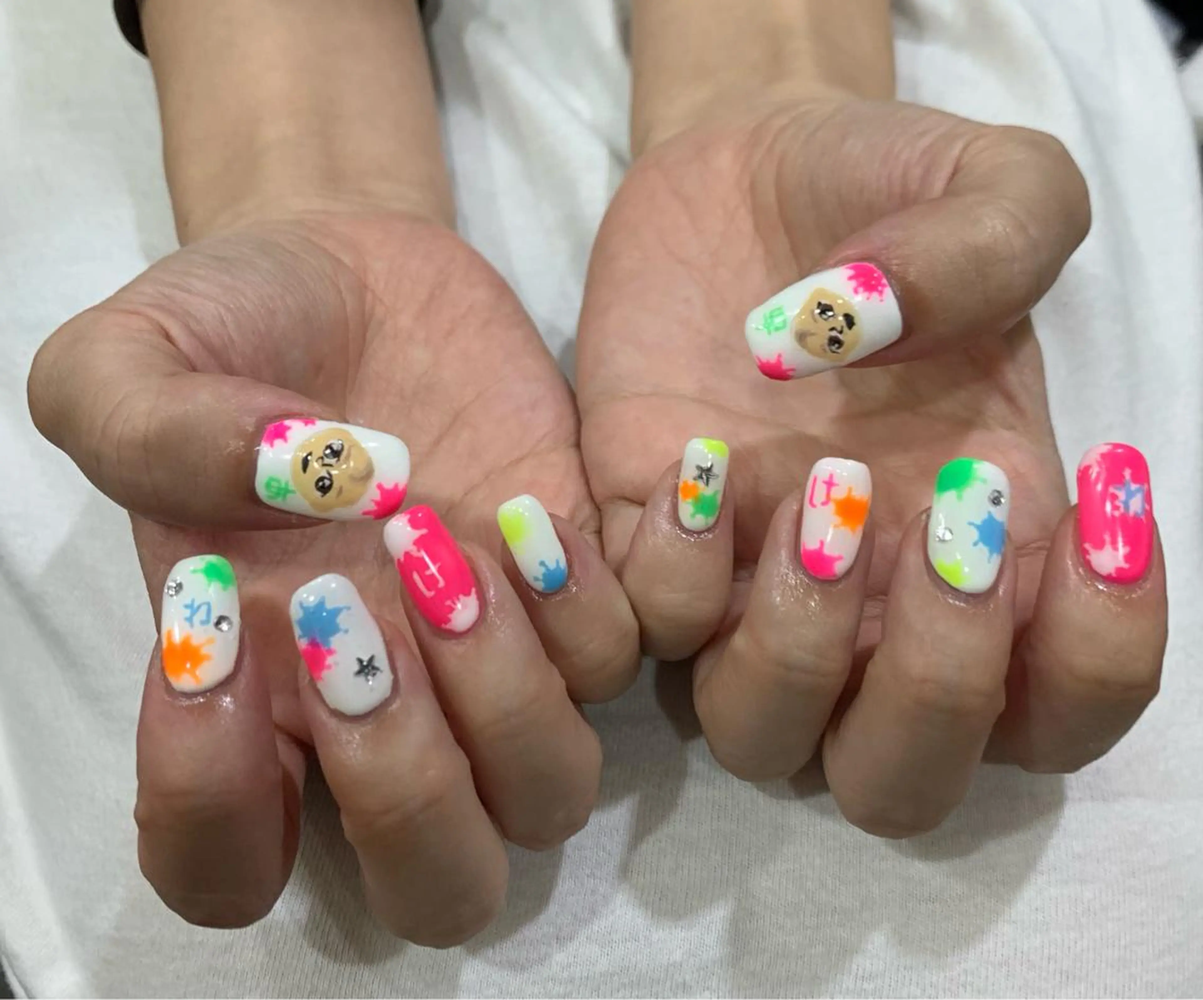 ネイル 海外girl🤎 透明感ベージュmaoのヘアスタイル