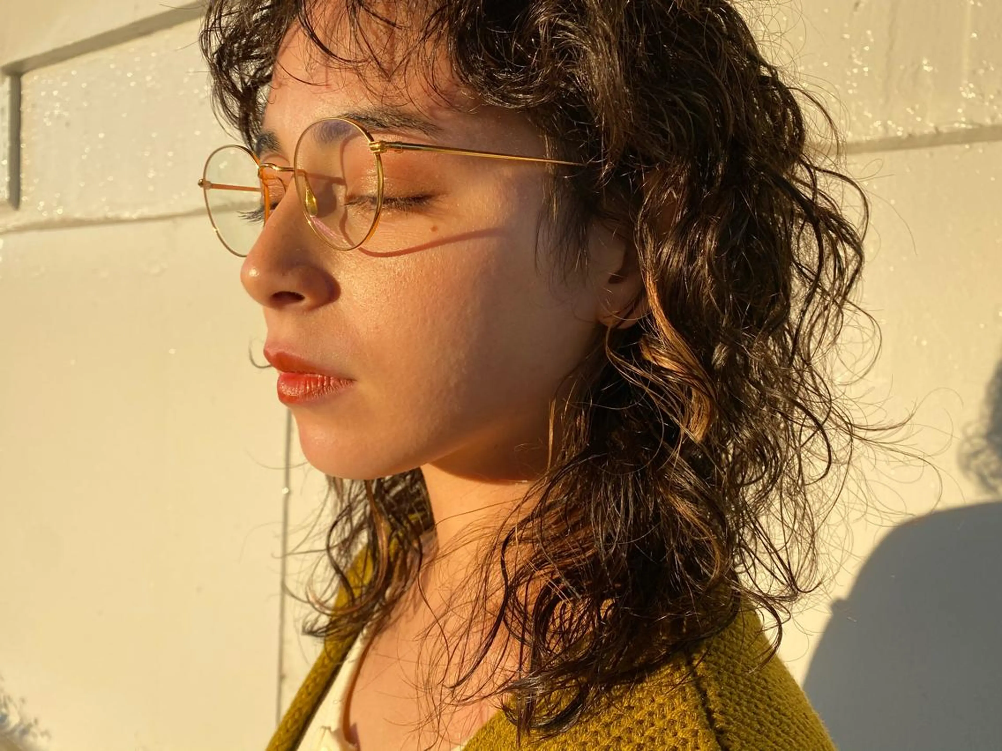 パーマ ボブ/ハイトーン REINAのヘアスタイル