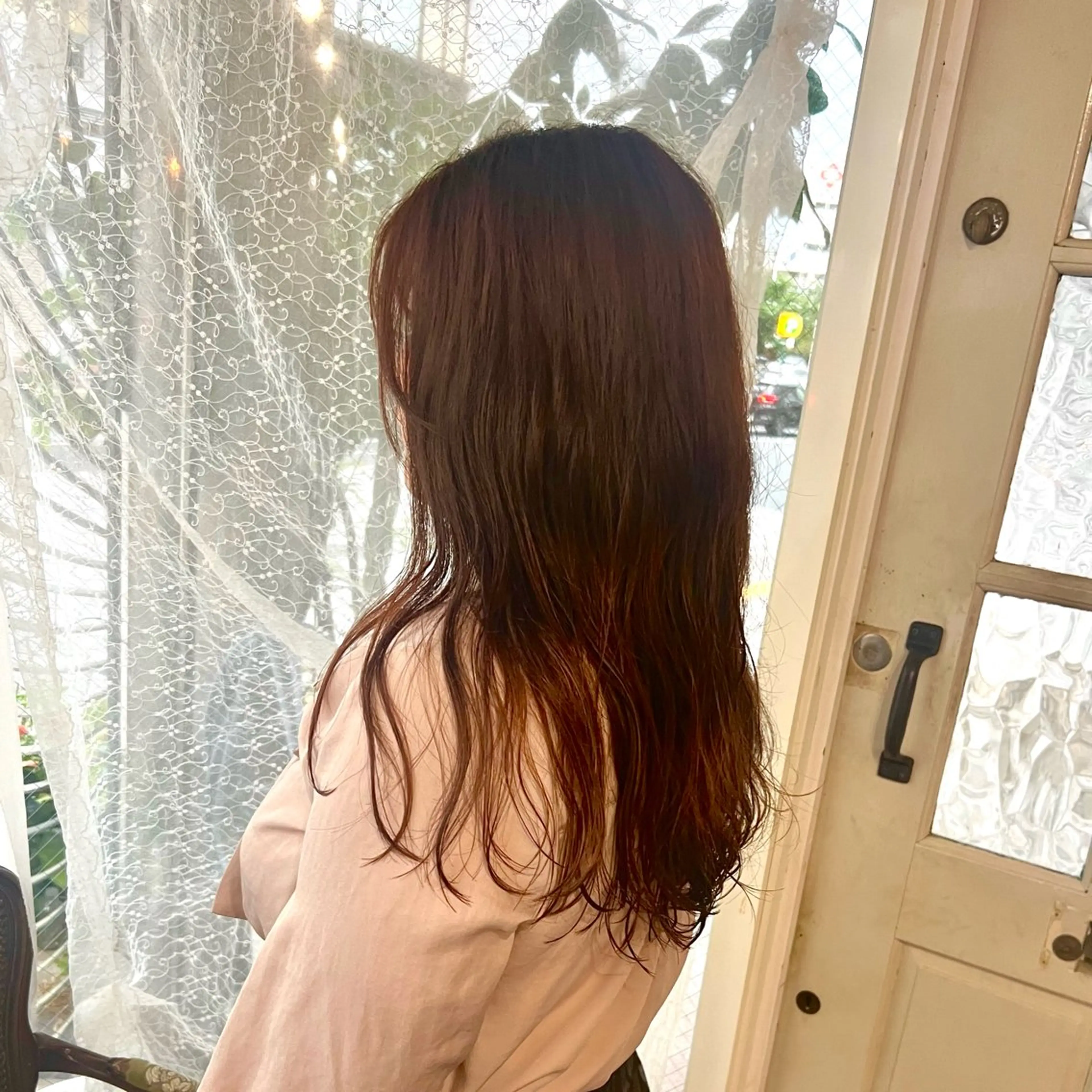 セミロング gigi  ヘアーワークス所属・gigi hideのヘアスタイル