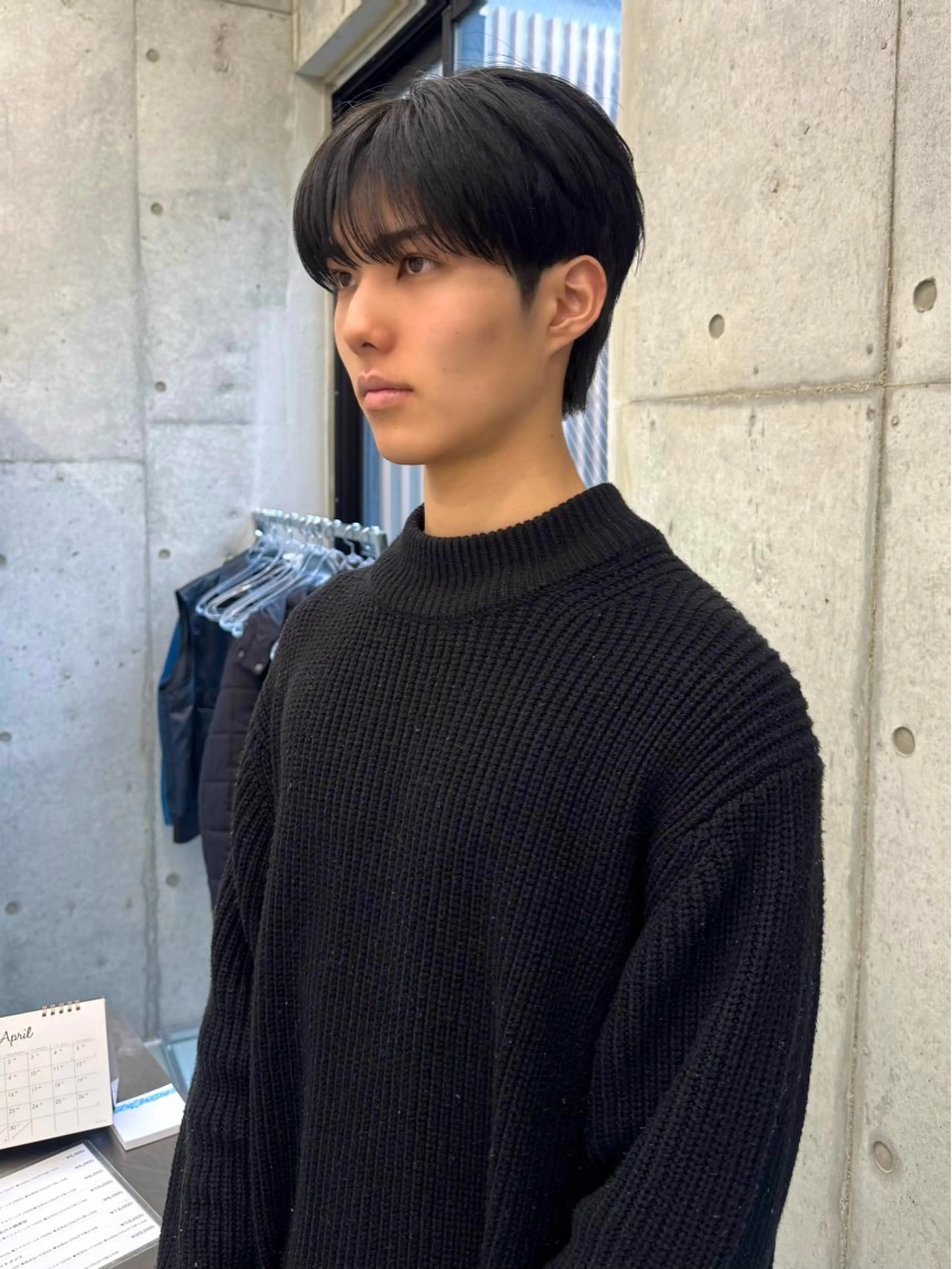 ⚡️韓国メンズヘア⚡️ニュアンスパーマ+トレンドカット（コンマ/センターパート/マッシュ/フェザー/ツイスパ/カルマ）の写真