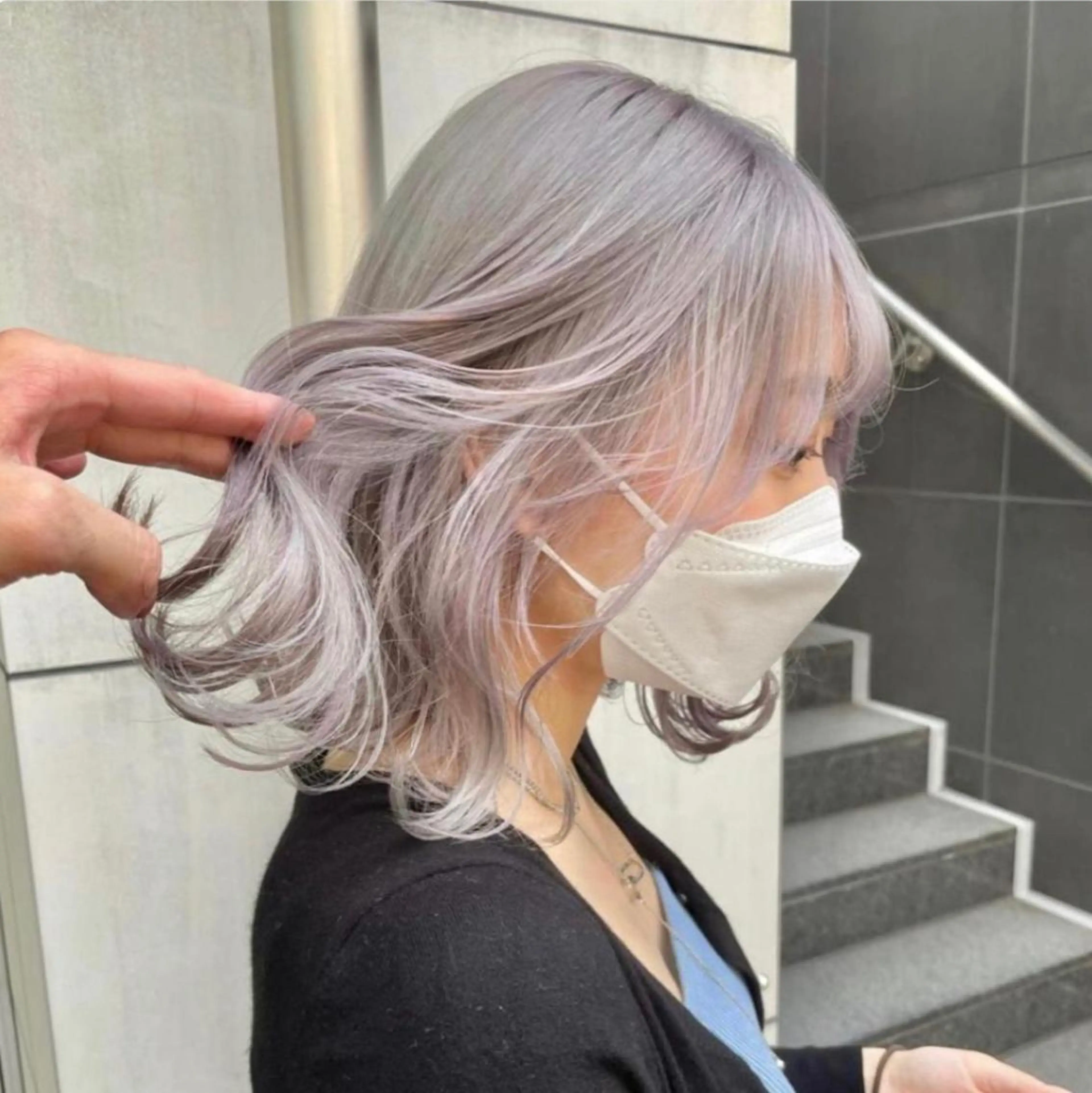 ミディアム カラー ヘアアレンジ ヘアカラー トリートメント ヘアセット 🌹TikTok４万 ﾌｫﾛﾜｰ🌹AKIのヘアスタイル