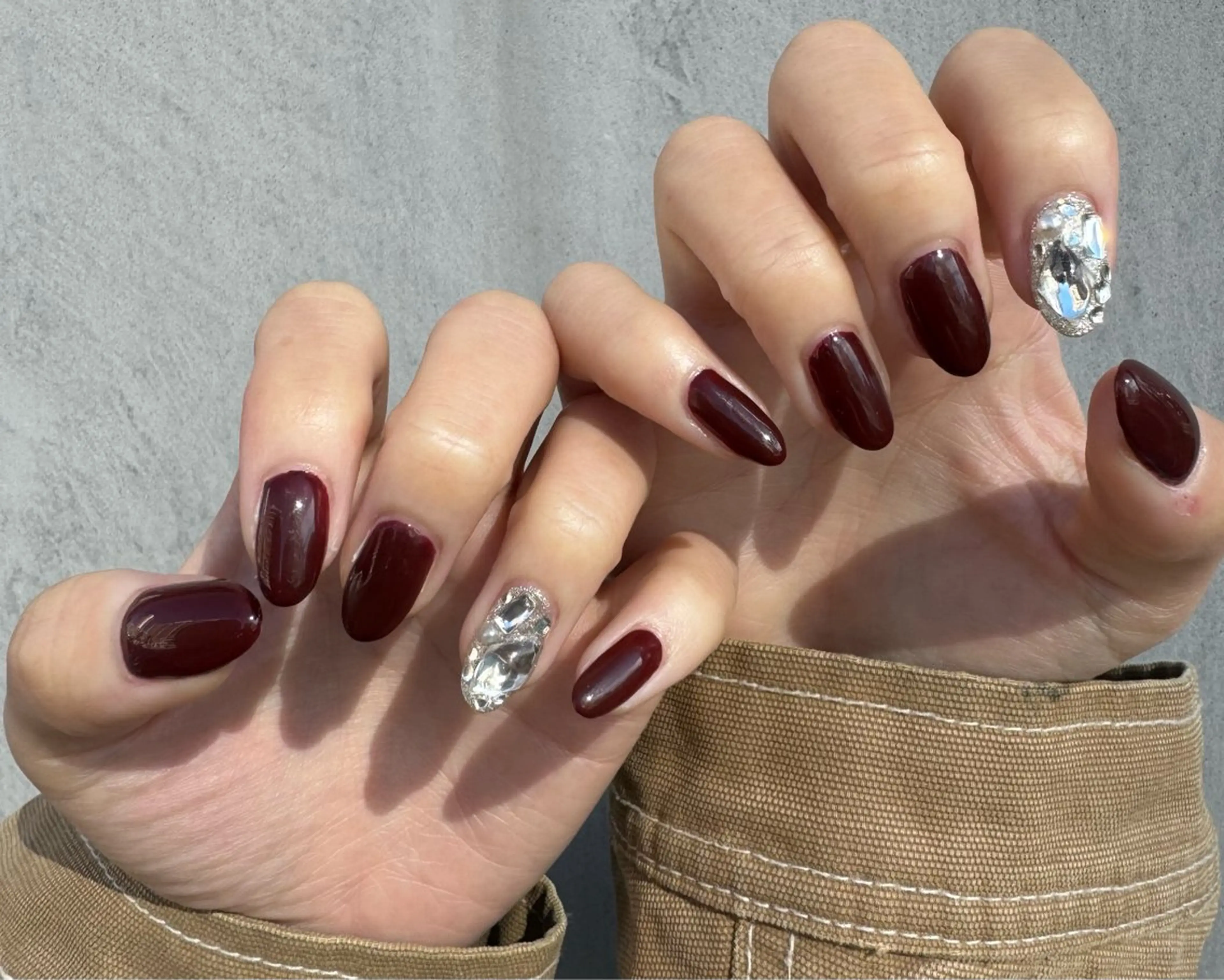 ネイル ハンドネイル 藤井 里緒奈のネイルデザイン