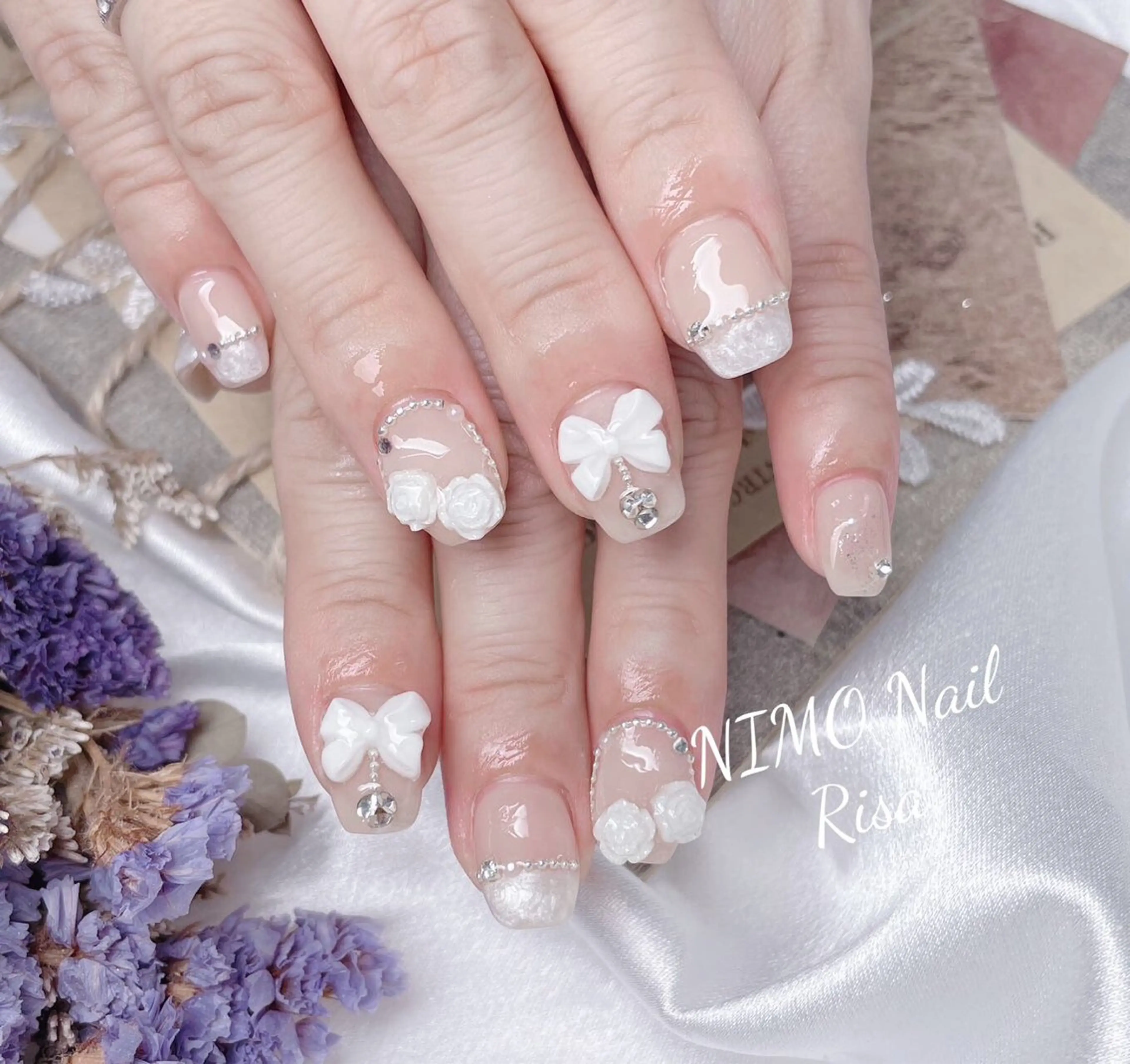 ネイル ハンドネイル RI SA☀️ リサのネイルデザイン