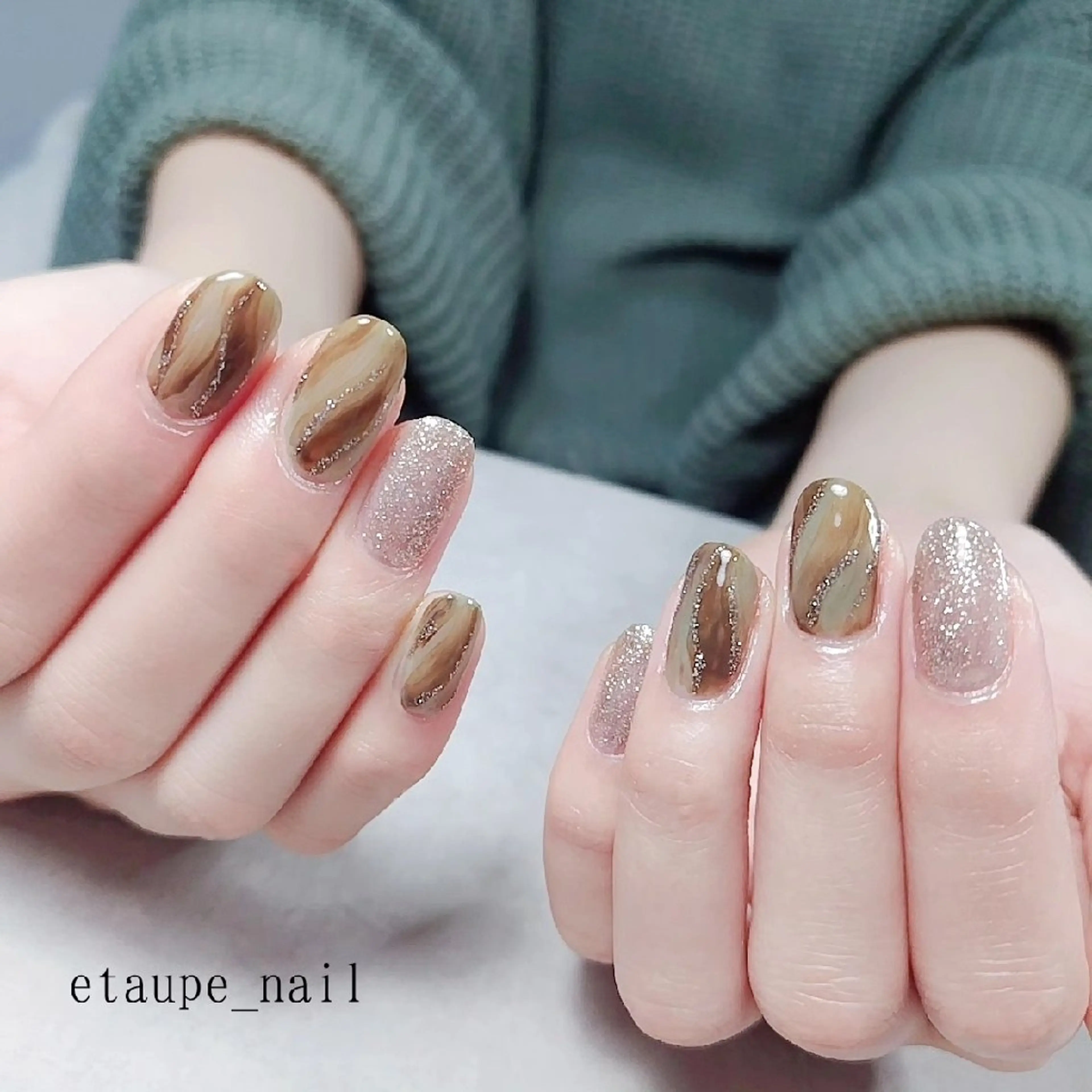 ネイル ハンドネイル etaupe nail所属・向原自宅サロン ★エトープネイルのネイルデザイン