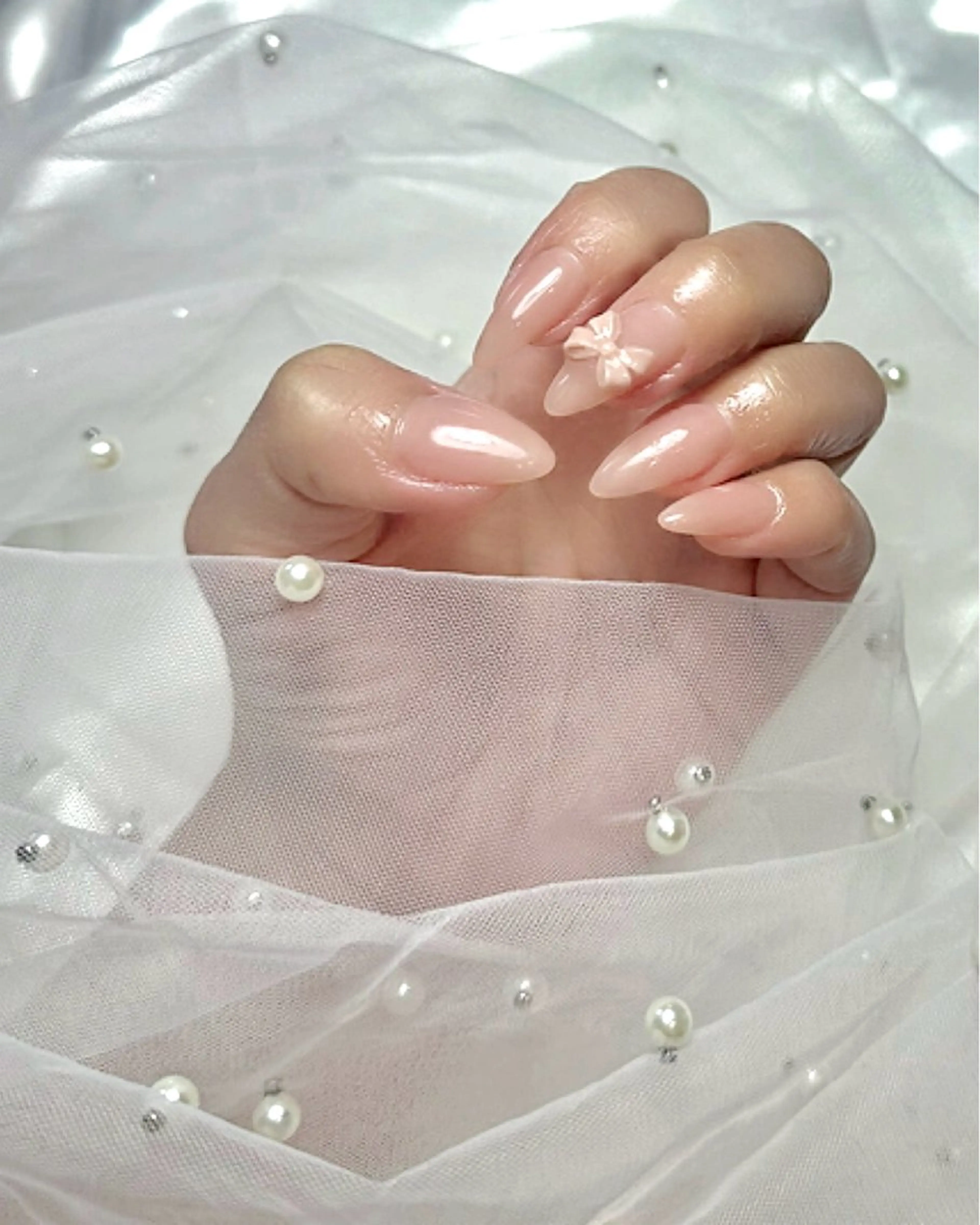 ネイル ワンカラーネイル ハンドネイル cres nail（スクールW内）所属・Sei ｜ cres nailのネイルデザイン