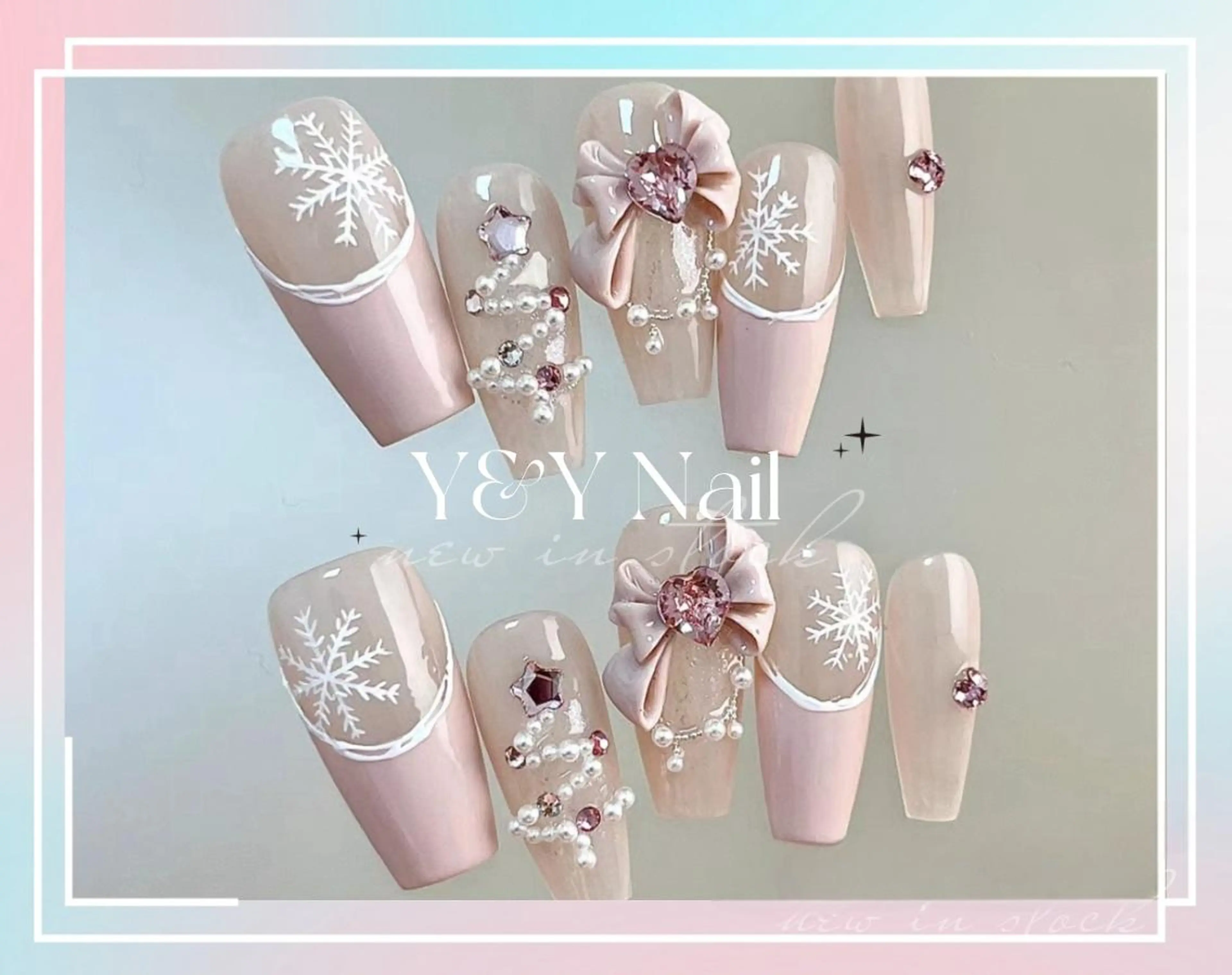 セミロング ハンドネイル ハンドケア Y&Y Nail Salonのネイルデザイン