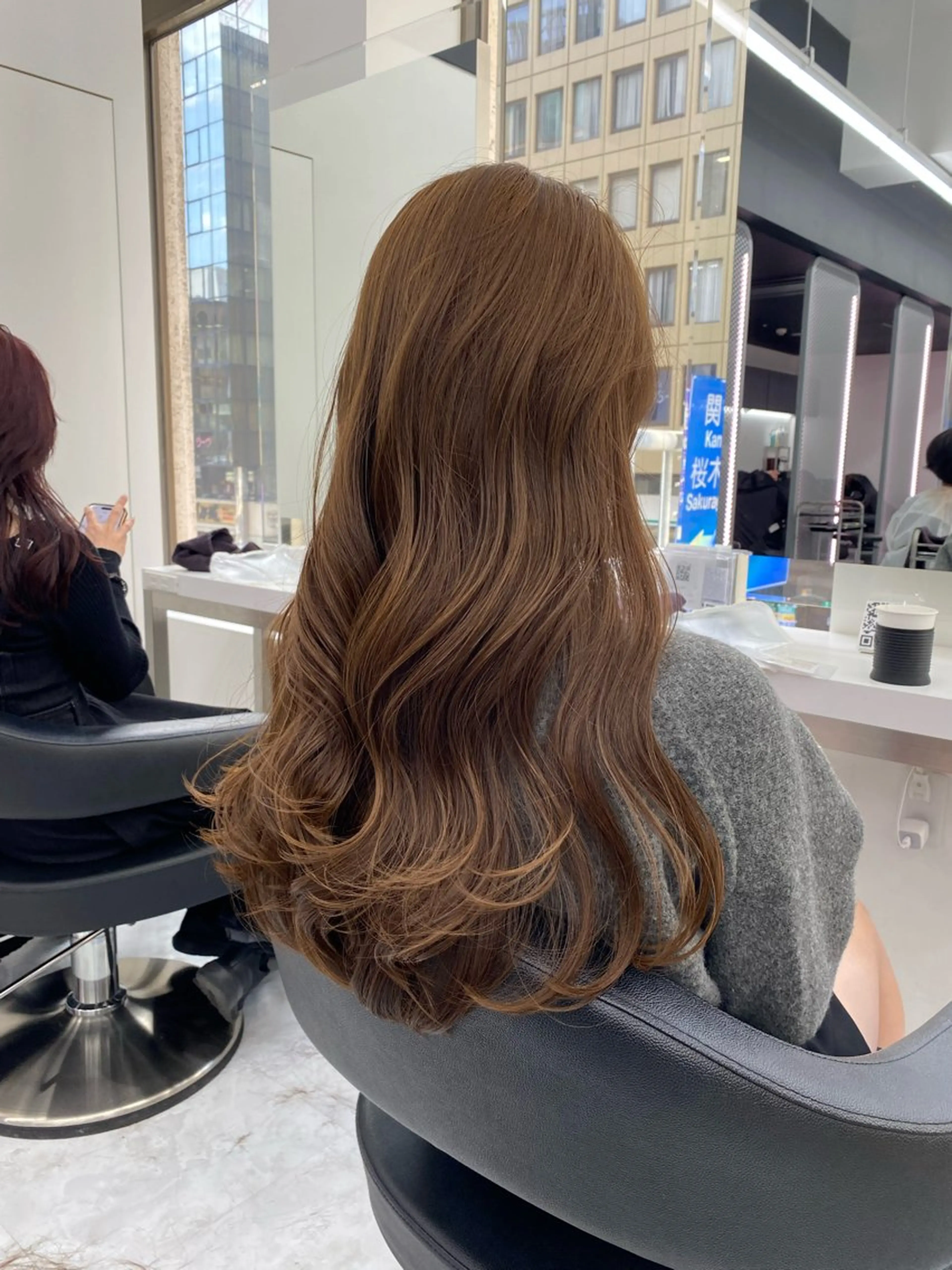 ロング カラー カット ヘアカラー 🔷似合わせのプロ KUMA🔷のヘアスタイル