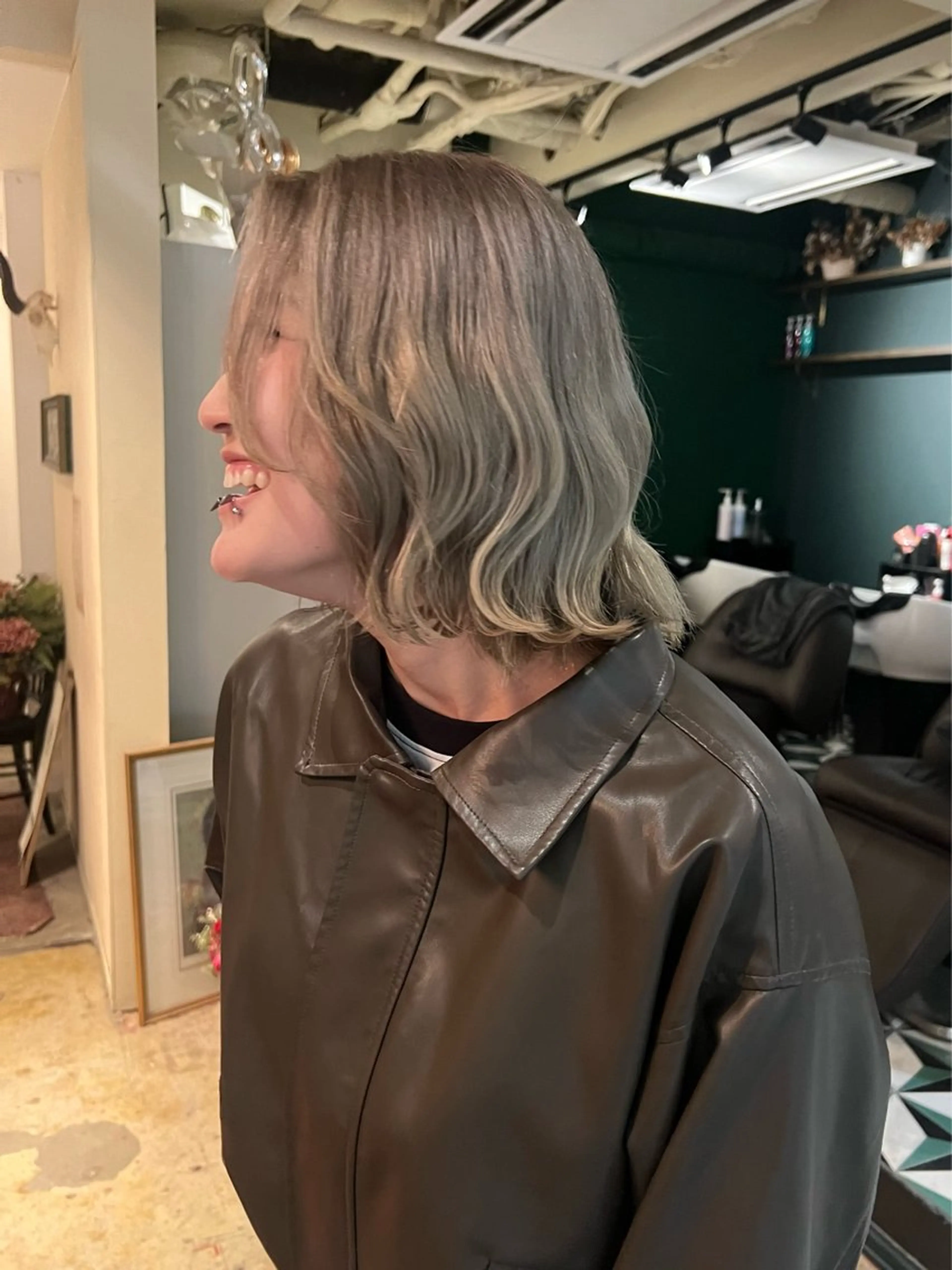 カラー ヘアカラー トリートメント アイブロウ&マツパ カラーモデルまなみのマツエク・マツパデザイン