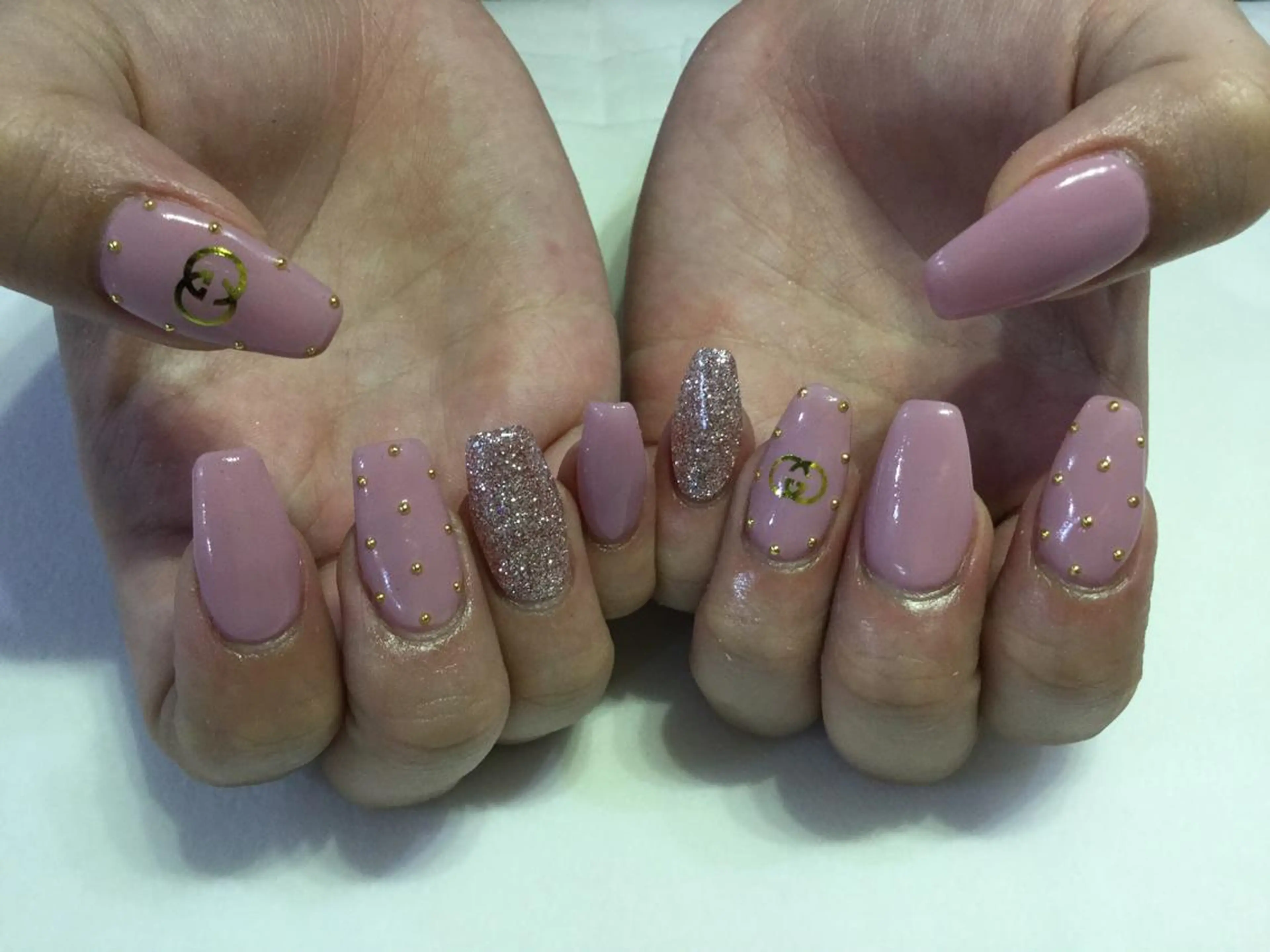 ネイル 💎🐰 saki. m 🐰💎のネイルデザイン