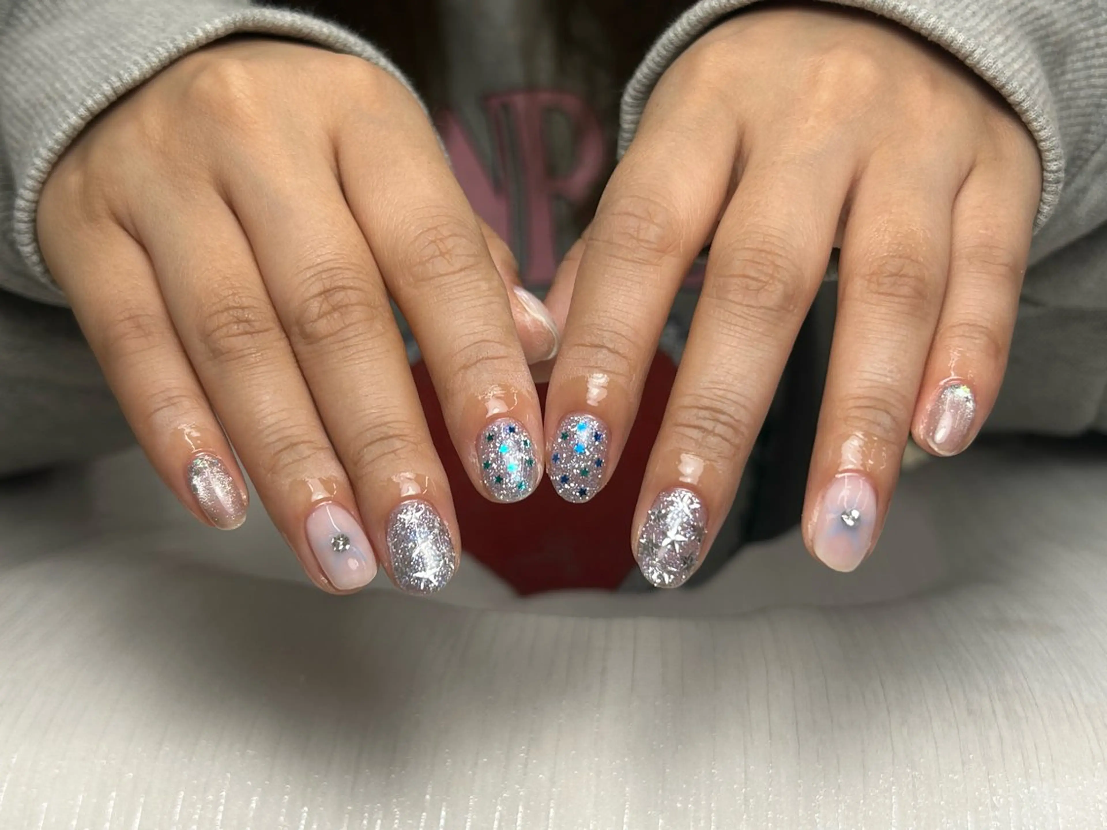 ショート ハンドネイル 28ネイル 宮崎のネイルデザイン