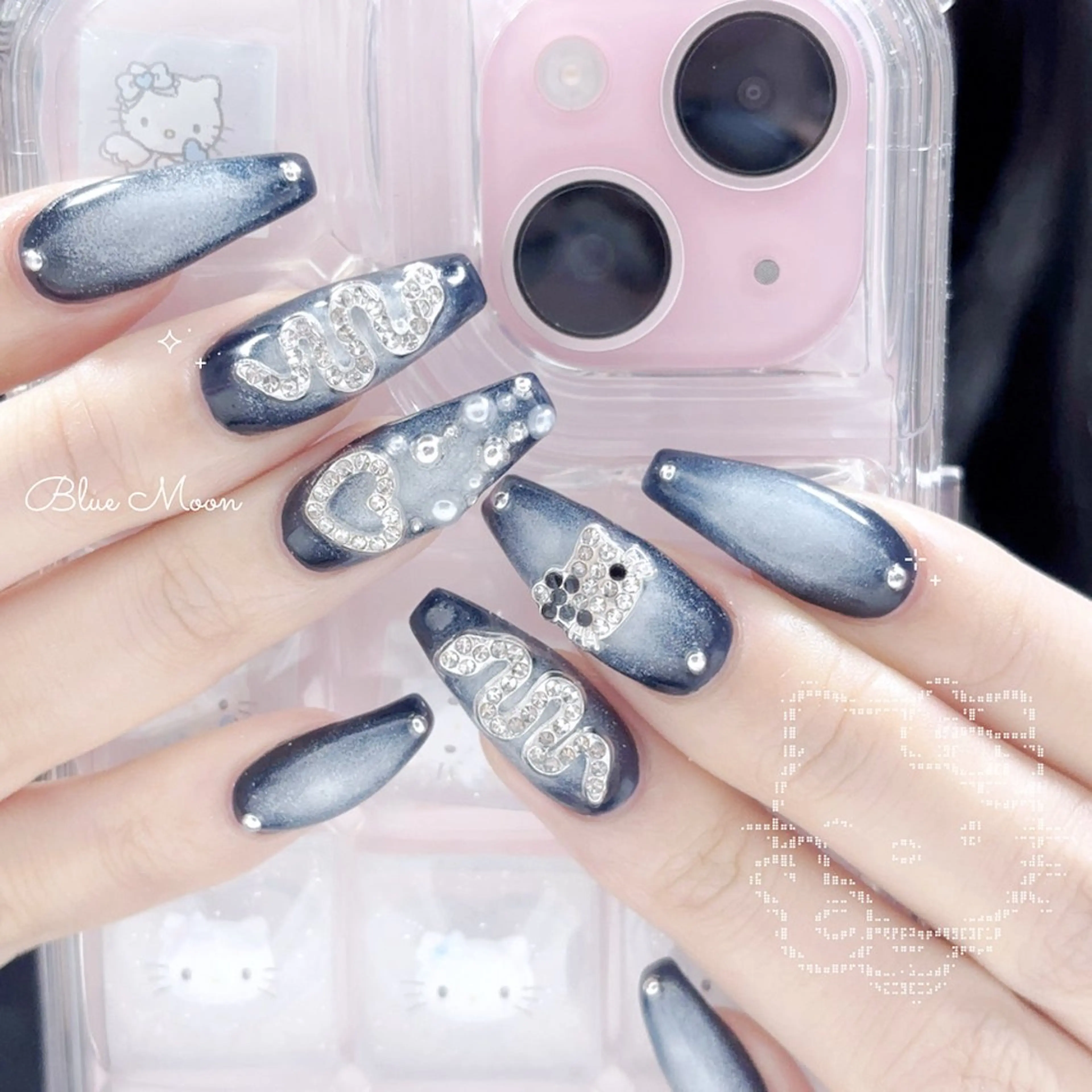 ネイル ハンドネイル フットネイル ハンドケア nail salon Blue Moonのネイルデザイン