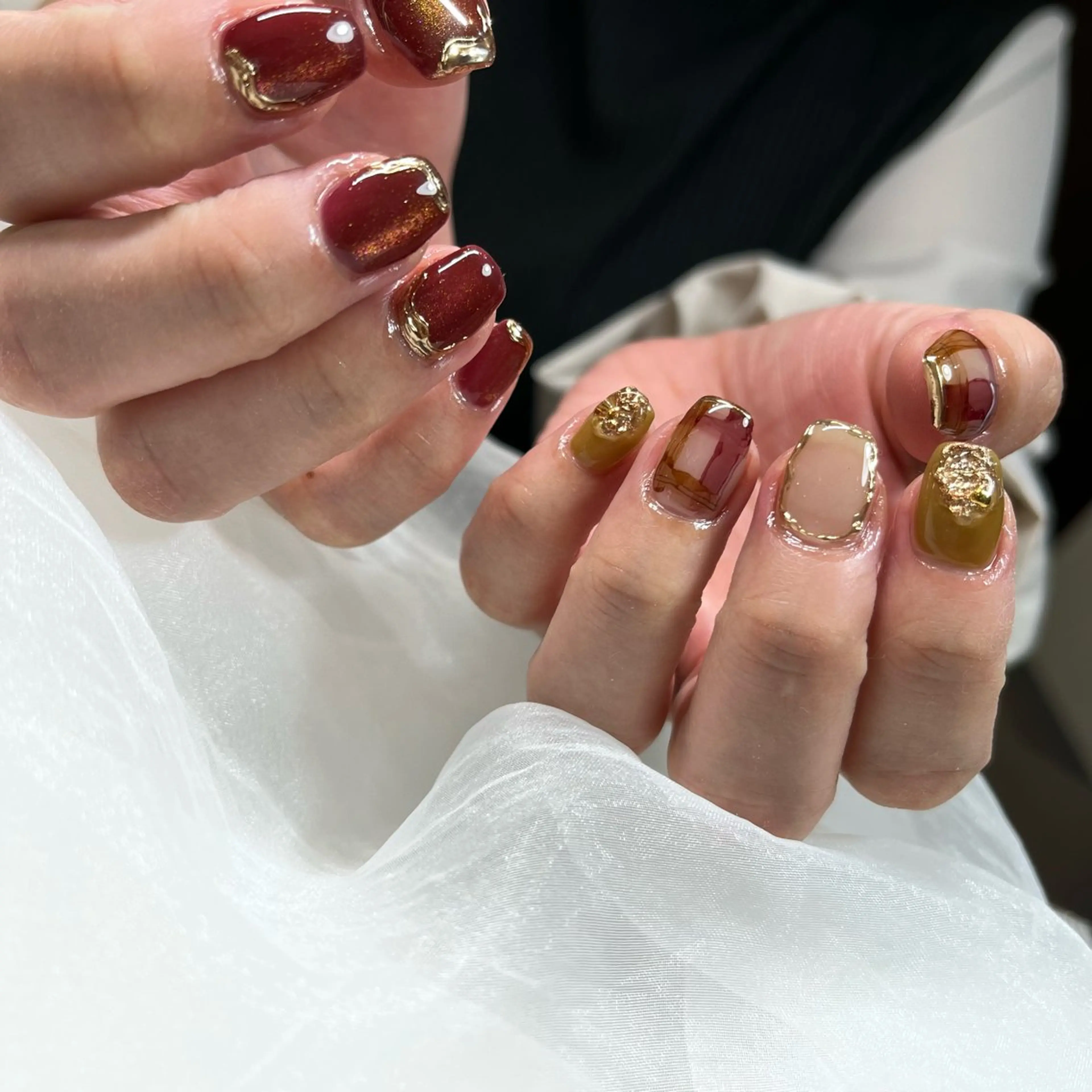 ネイル ハンドネイル atelier alle.のネイルデザイン