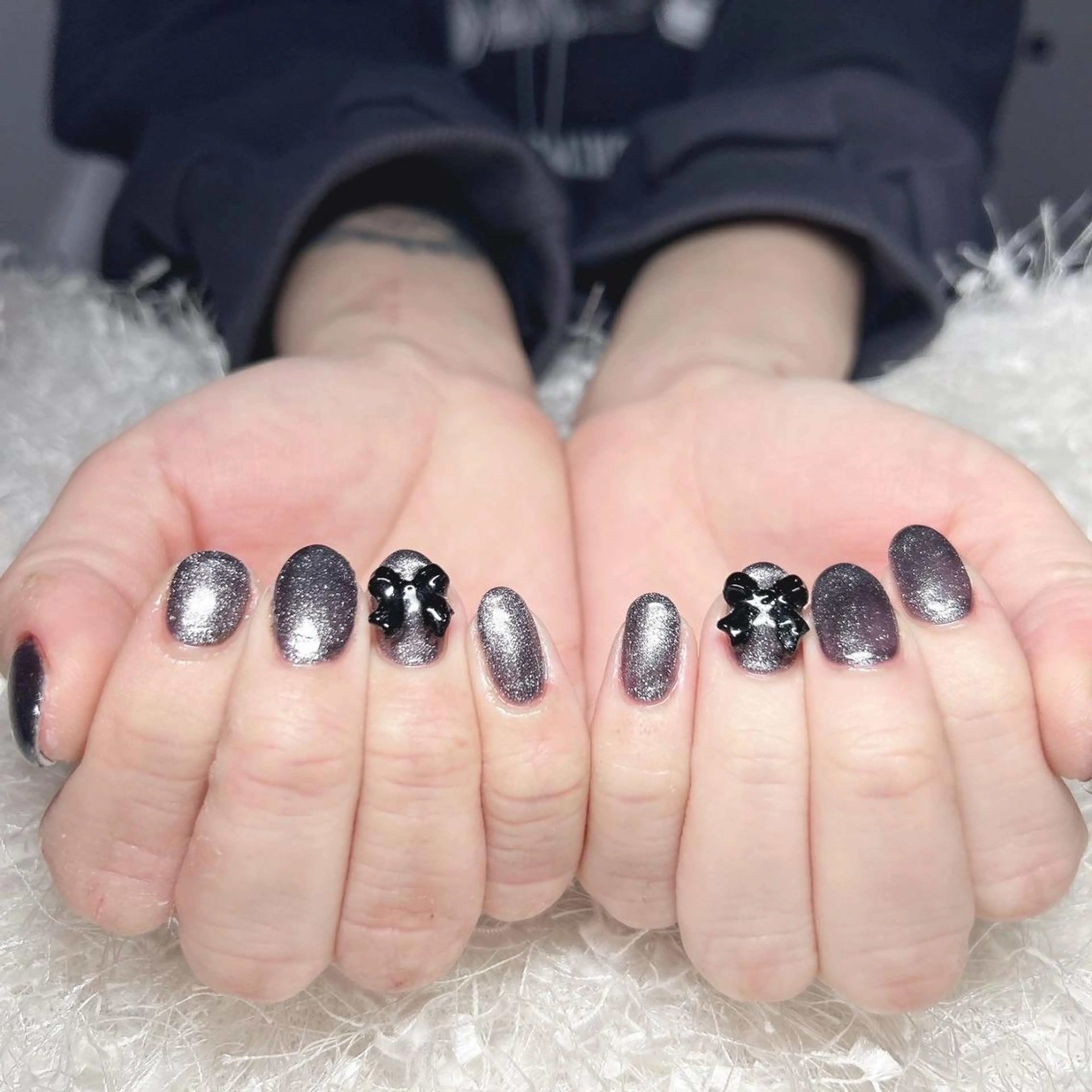 ネイル 長さ出し フレンチネイル ジェルネイル グラデーション 韓国ネイル ハンドネイル Nail&eye Belire 新宿のネイルデザイン
