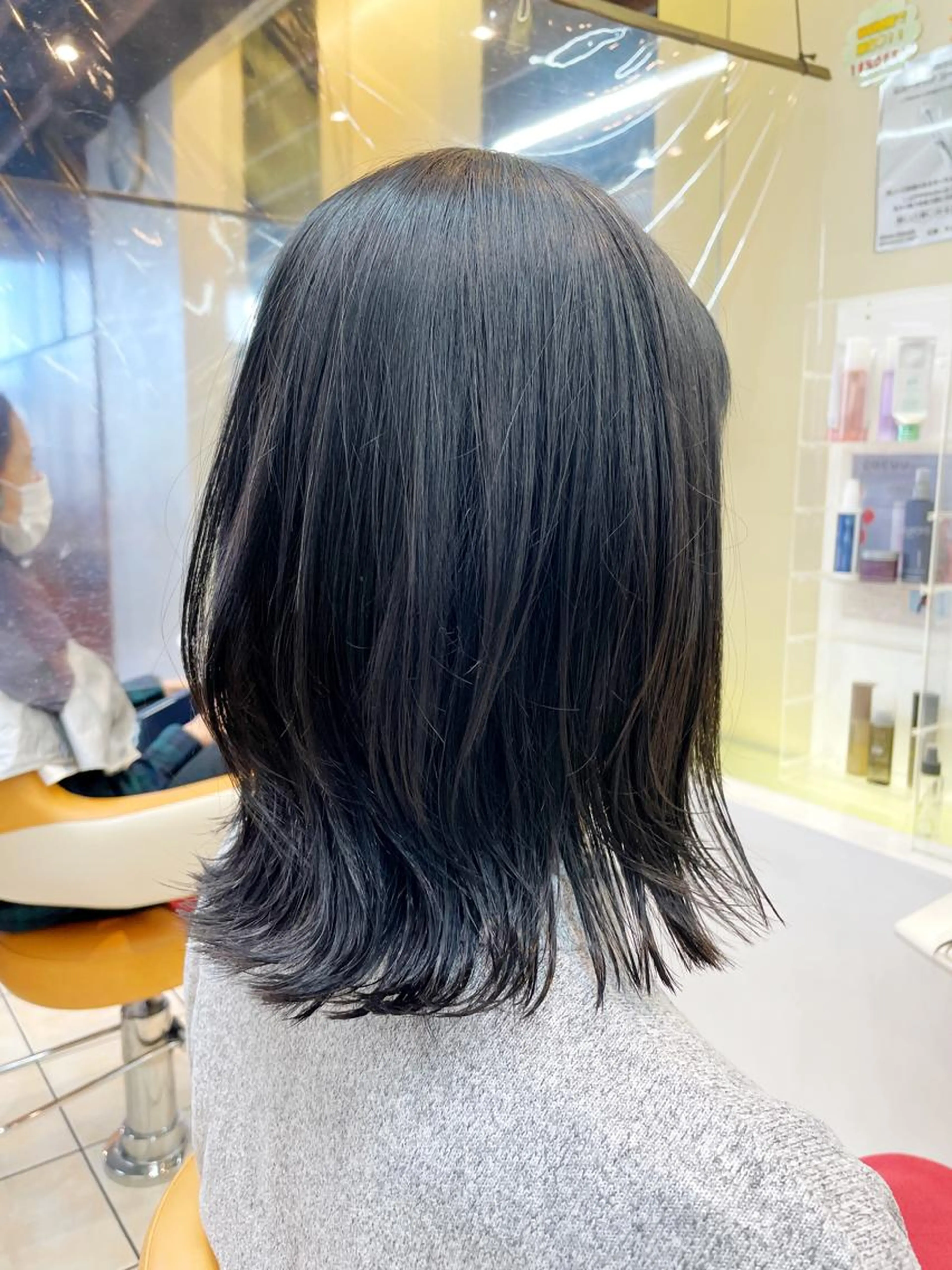 ミニモ限定　カット+高濃度水素カラー+マーブ+新コアミー3StepTRの写真