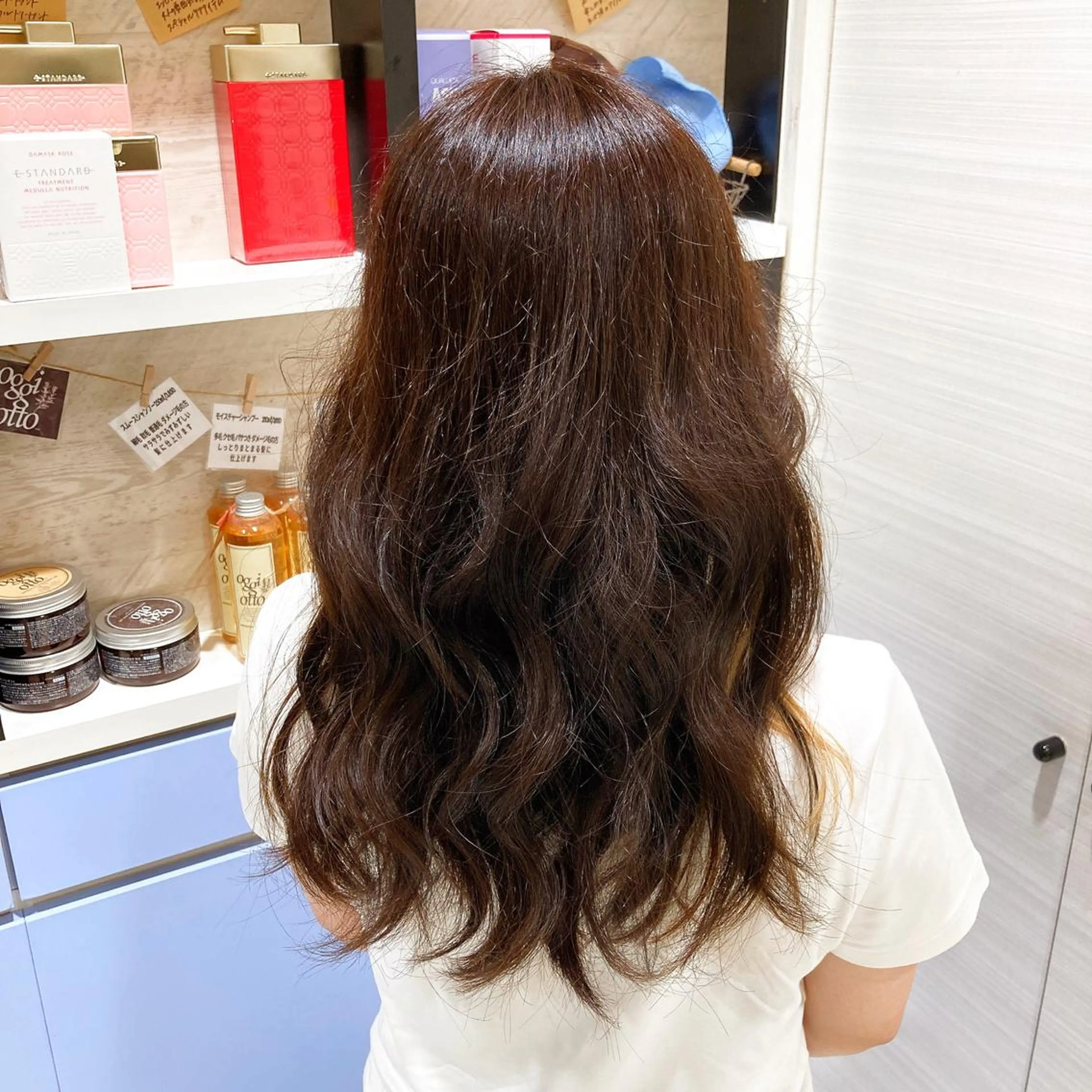 ロング カラー ヘアアレンジ 上野湧太 髪質改善/艶カラーのヘアスタイル