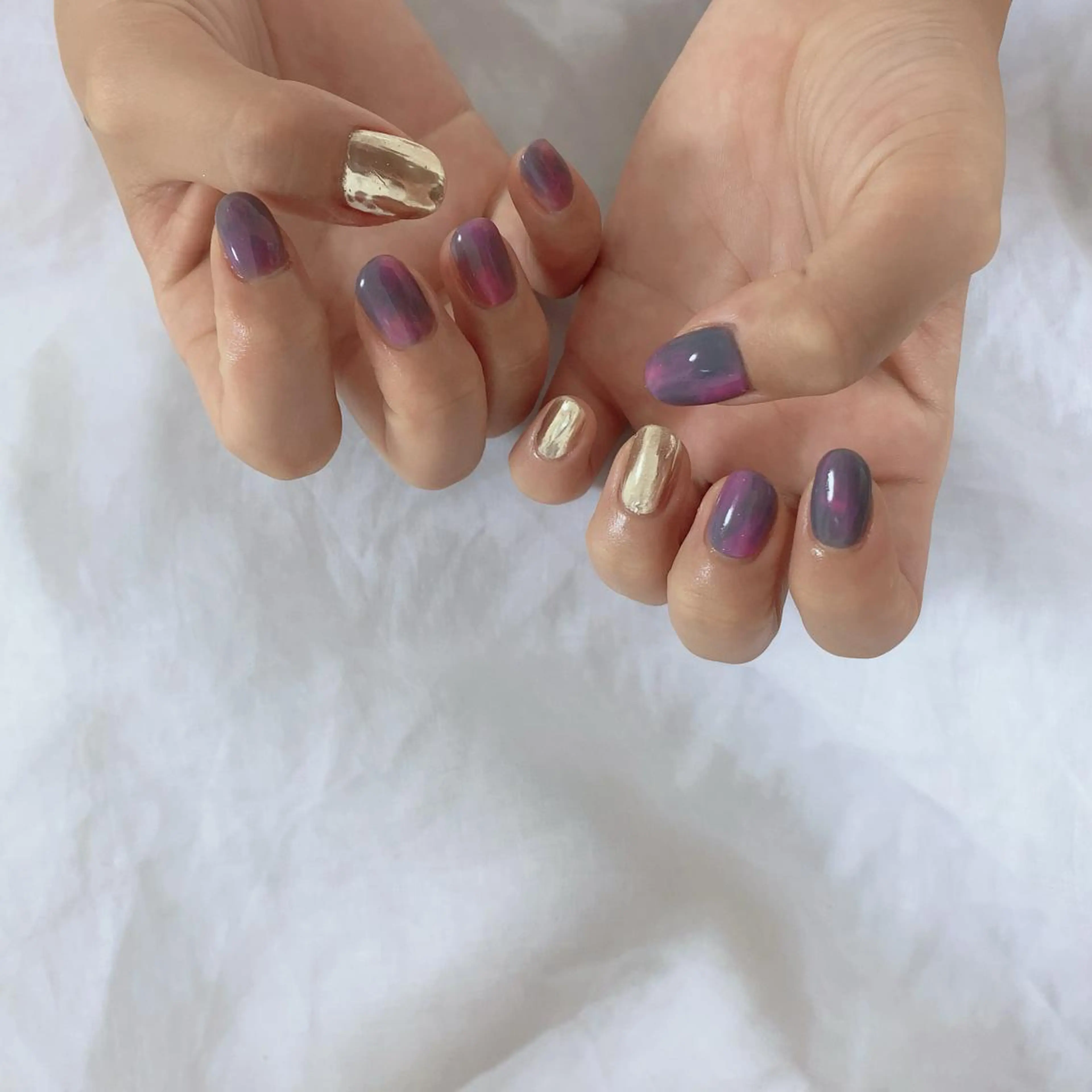 ネイル ミラーネイル SOL NAILのネイルデザイン