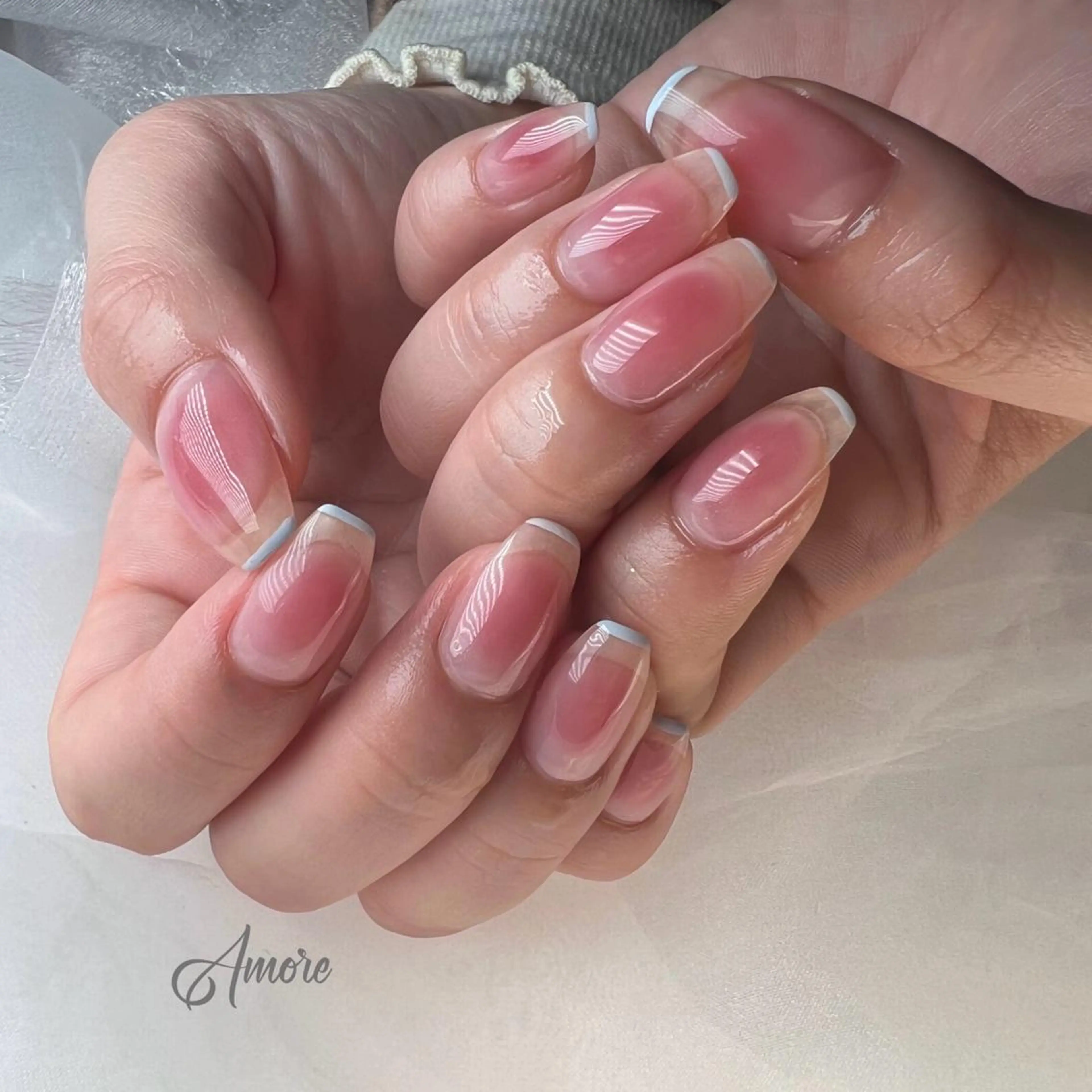 ネイル ジェルネイル 韓国ネイル ミラーネイル オフィスネイル パラジェル You kyehwaのネイルデザイン