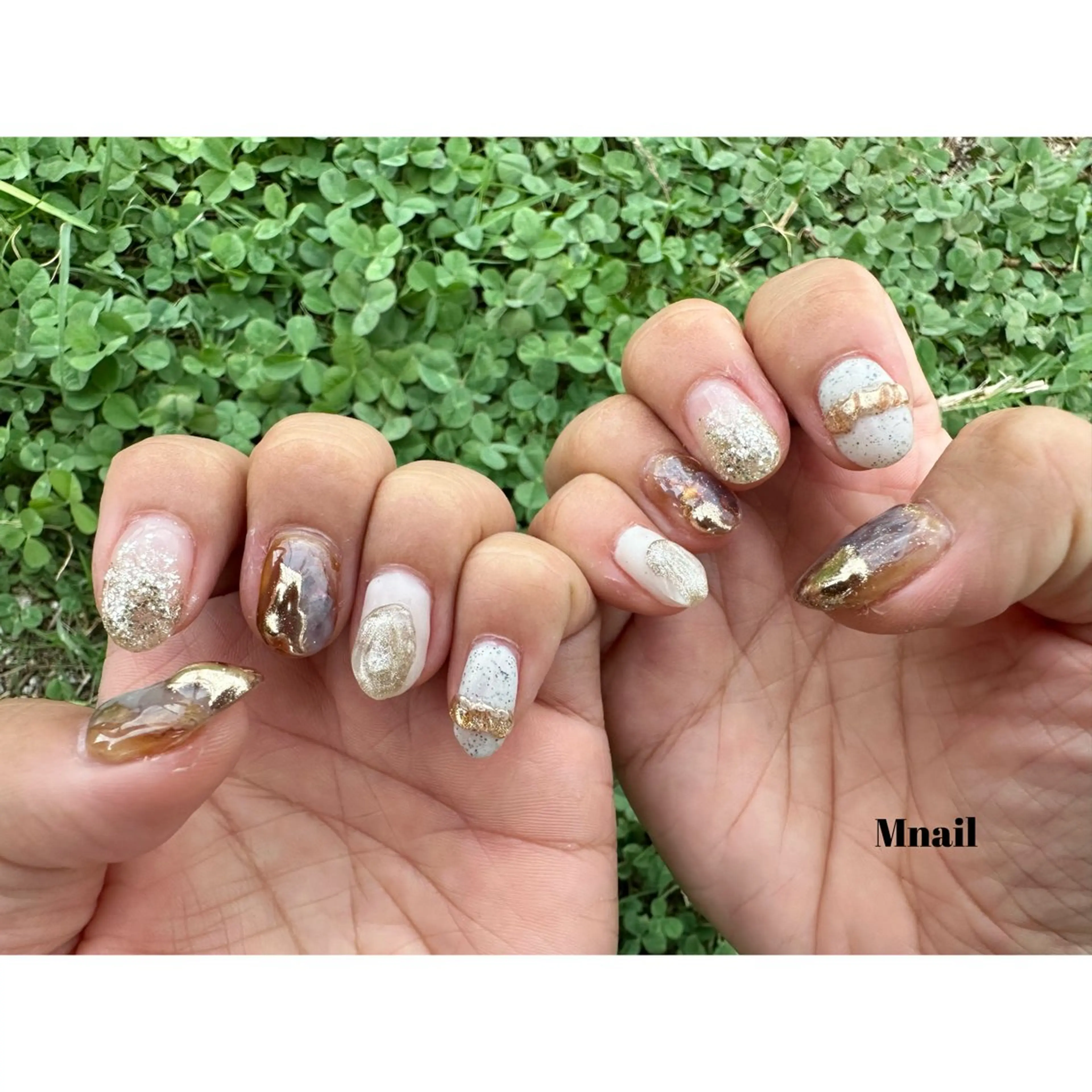 ネイル ニュアンスネイル Mnail ちひろのネイルデザイン