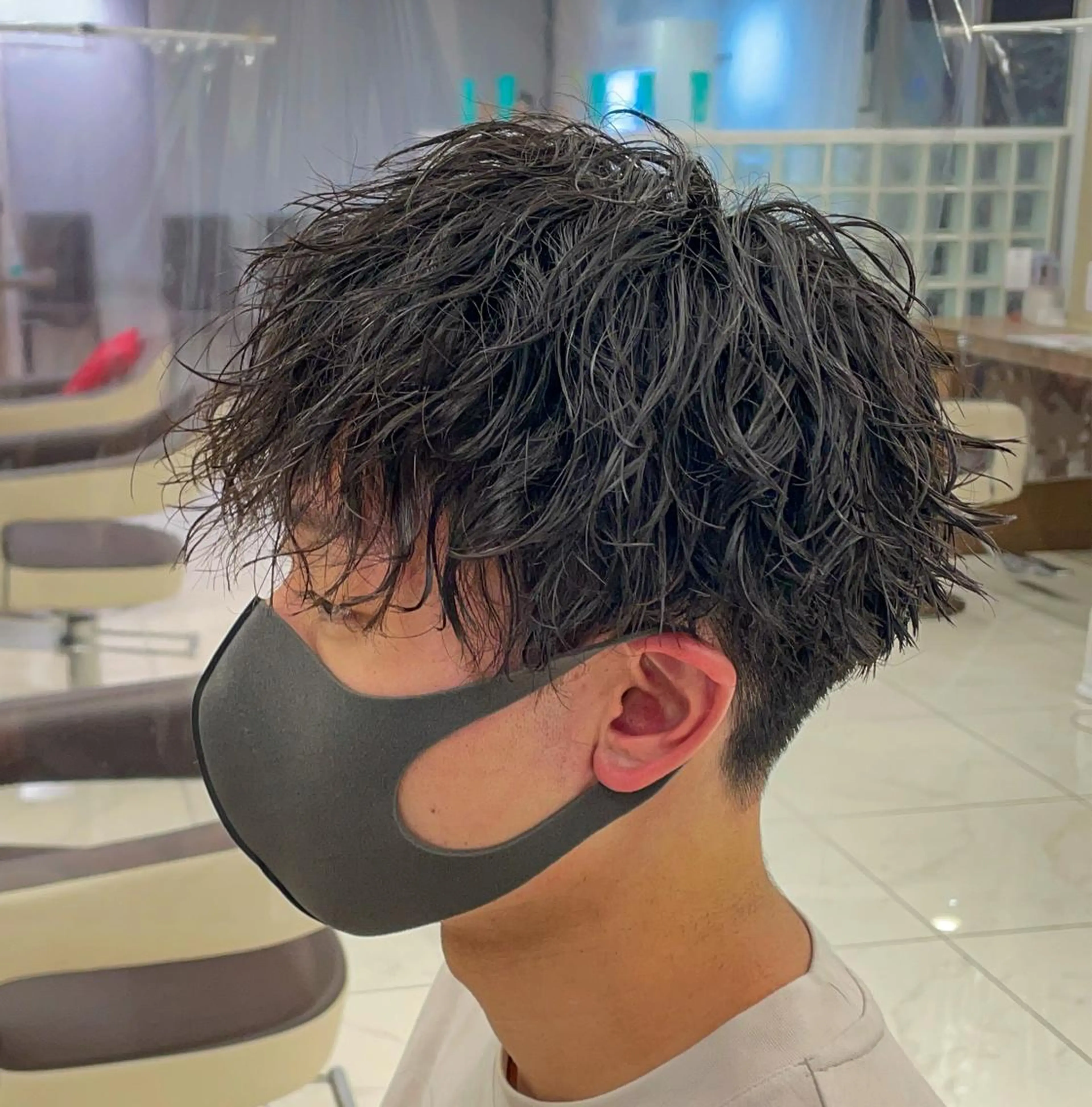 パーマ メンズ 【メンズ特化】 池田大成✂︎のヘアスタイル