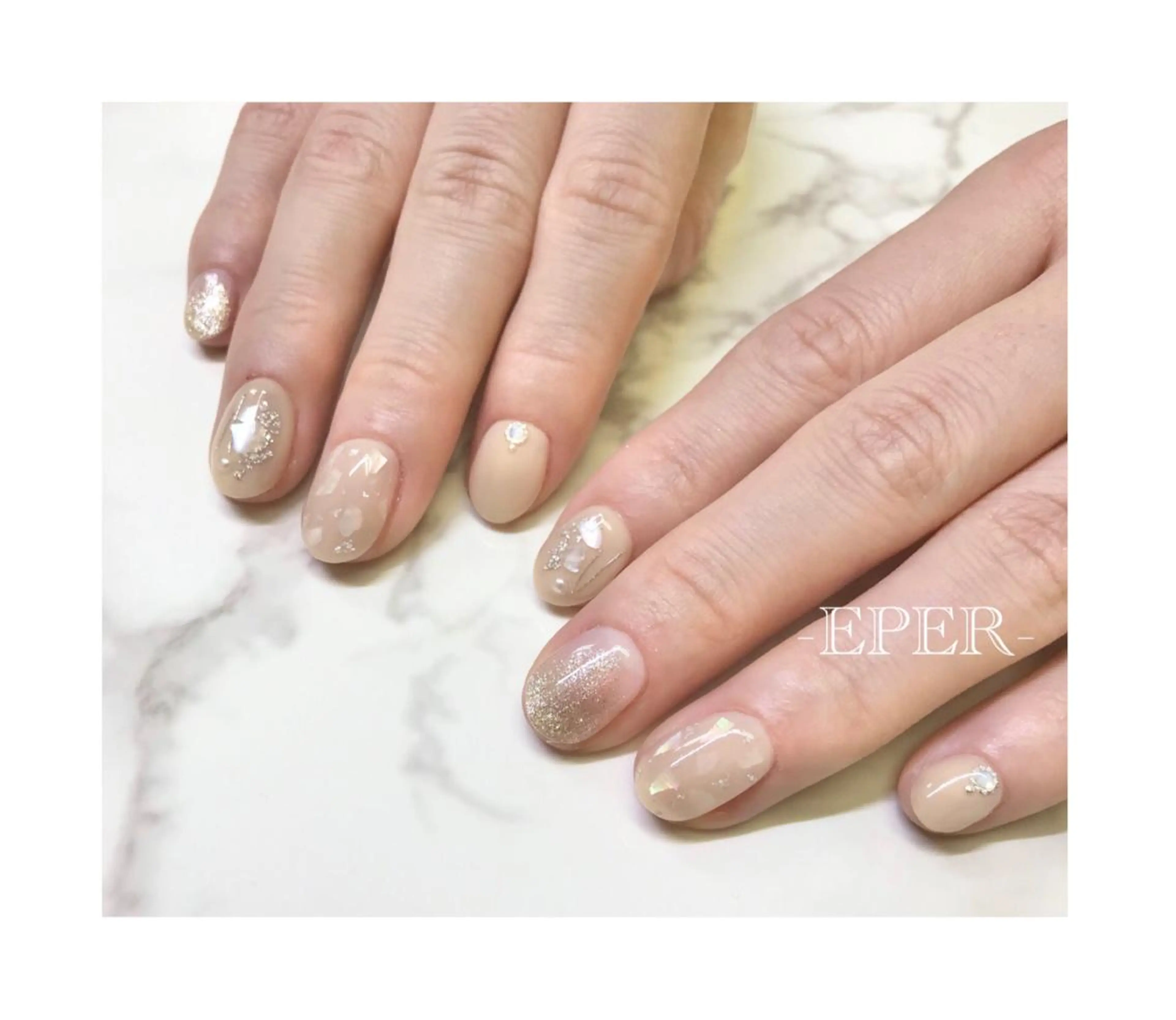 ネイル 持ち込み ネイルサロン -EPER-エペルのネイルデザイン