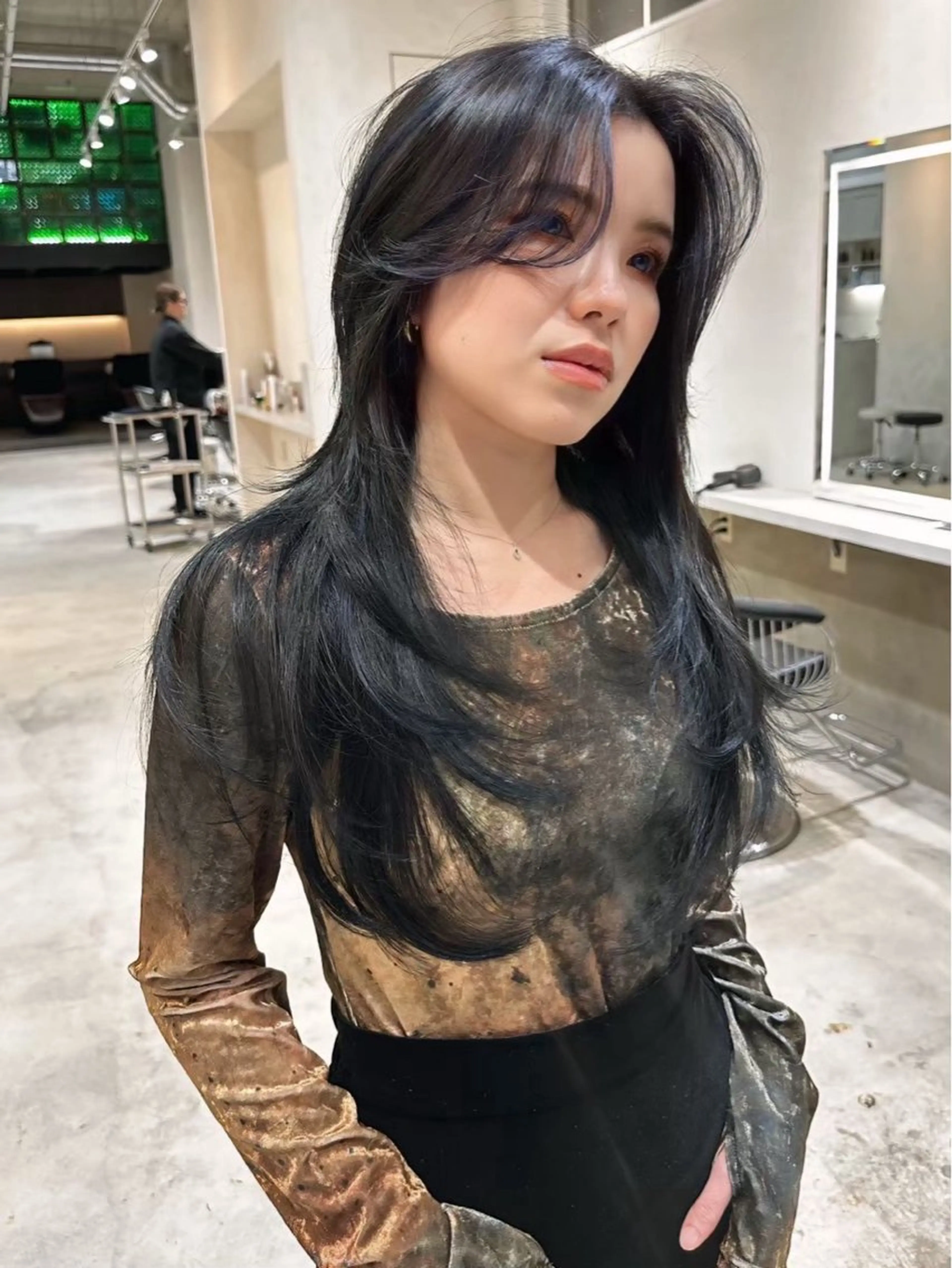 【暗くしたい方限定🎶】暗髪ワンカラーメニュー🖤黒染め＆暗髪✨限定！！+ダメージ補修トリートメントの写真