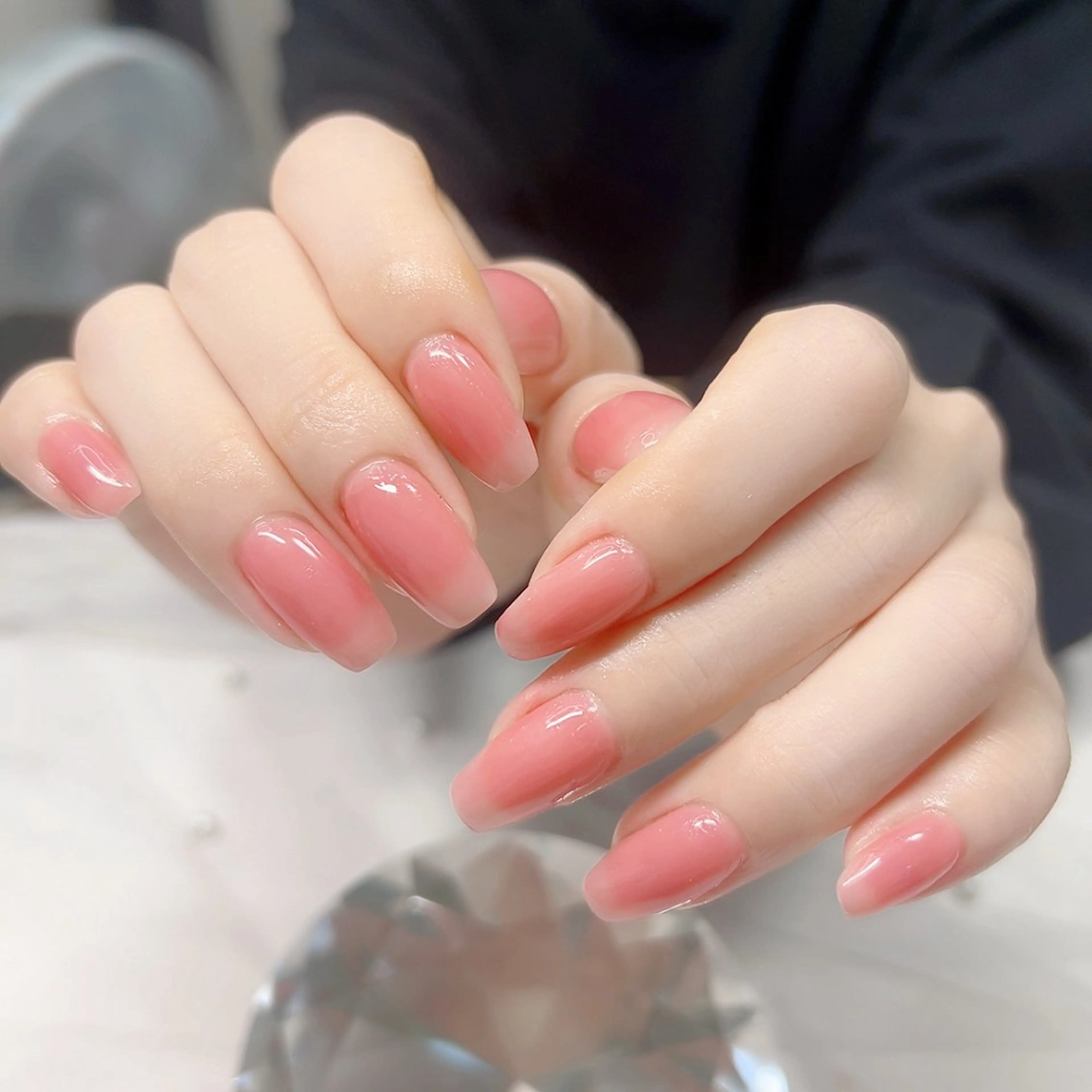 ネイル ワンカラーネイル シンプルネイル Cute Tips nailのネイルデザイン