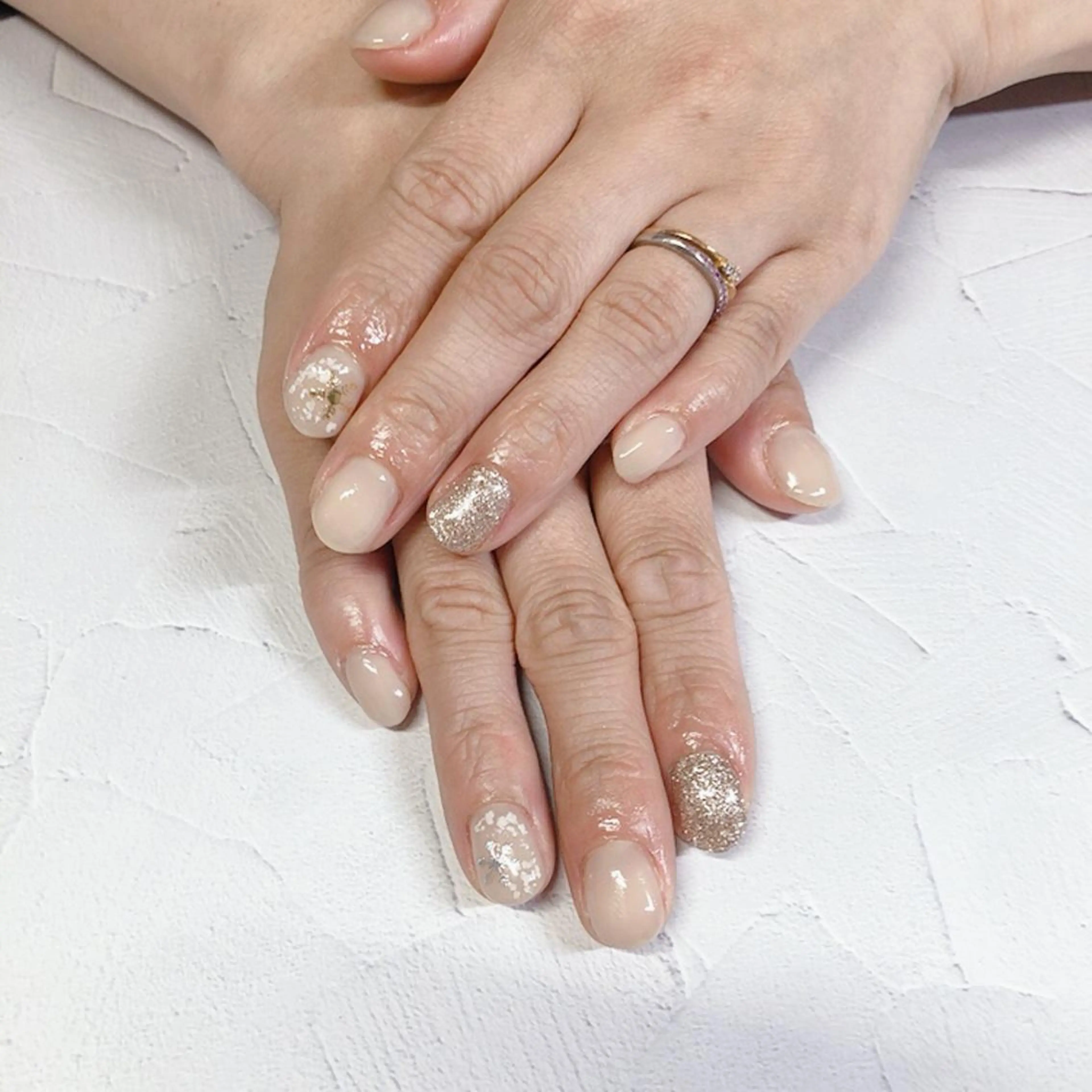 ネイル ワンカラーネイル 奥園 良恵のネイルデザイン