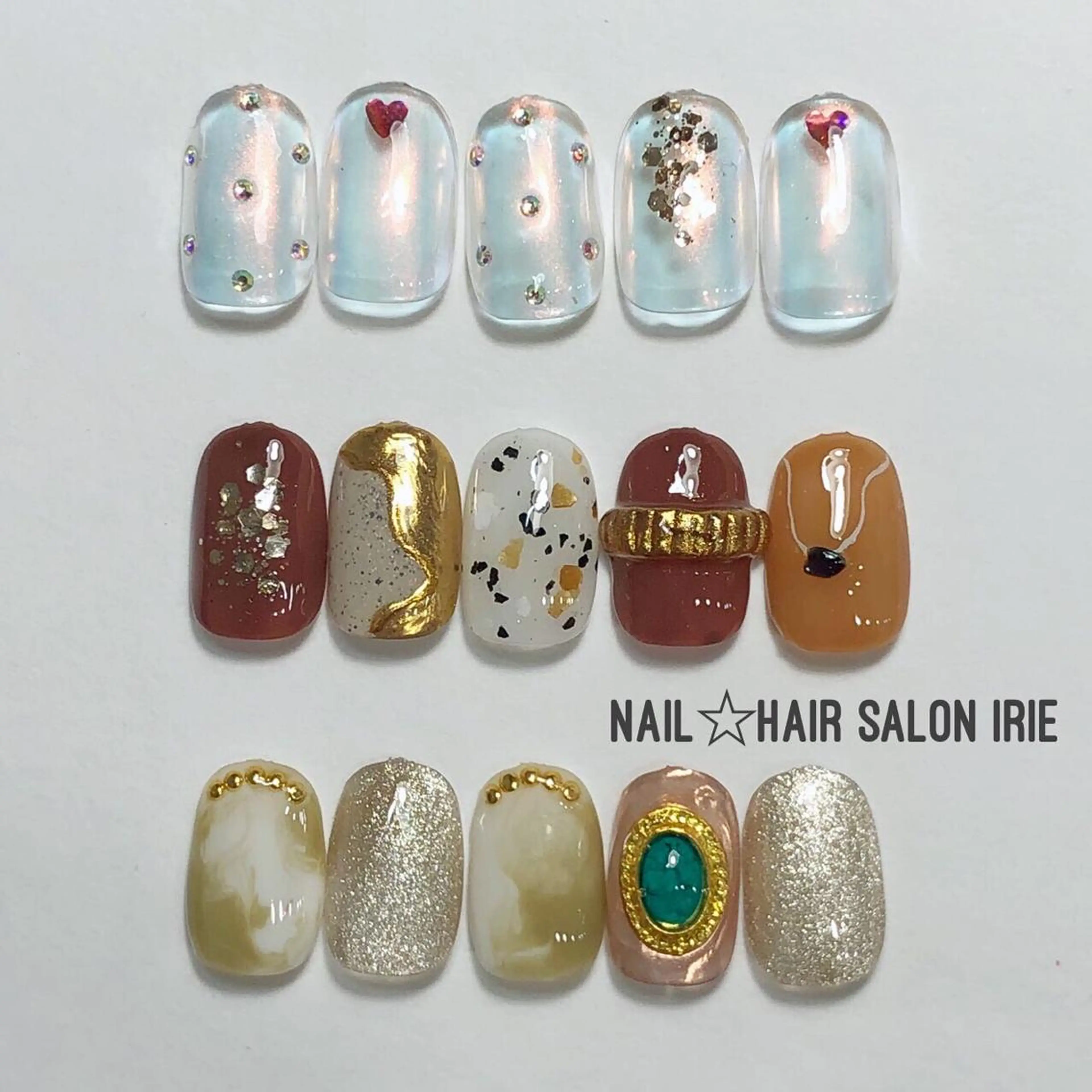 ネイル ハンドネイル Hair salon Irie所属・與儀 知佳のネイルデザイン