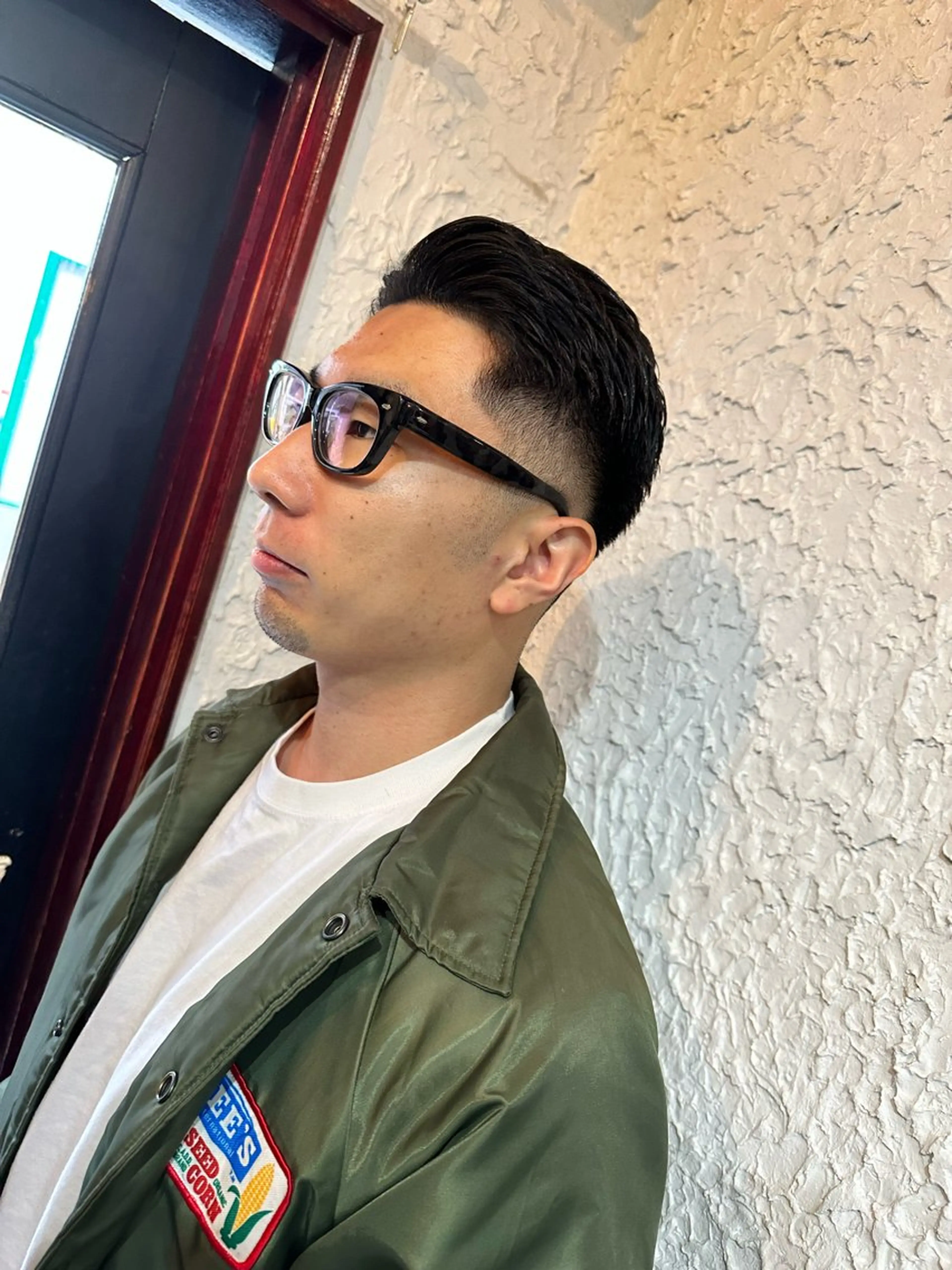 ショート メンズ フェードカット カット 💈ヤハギ カズキ　barberのヘアスタイル