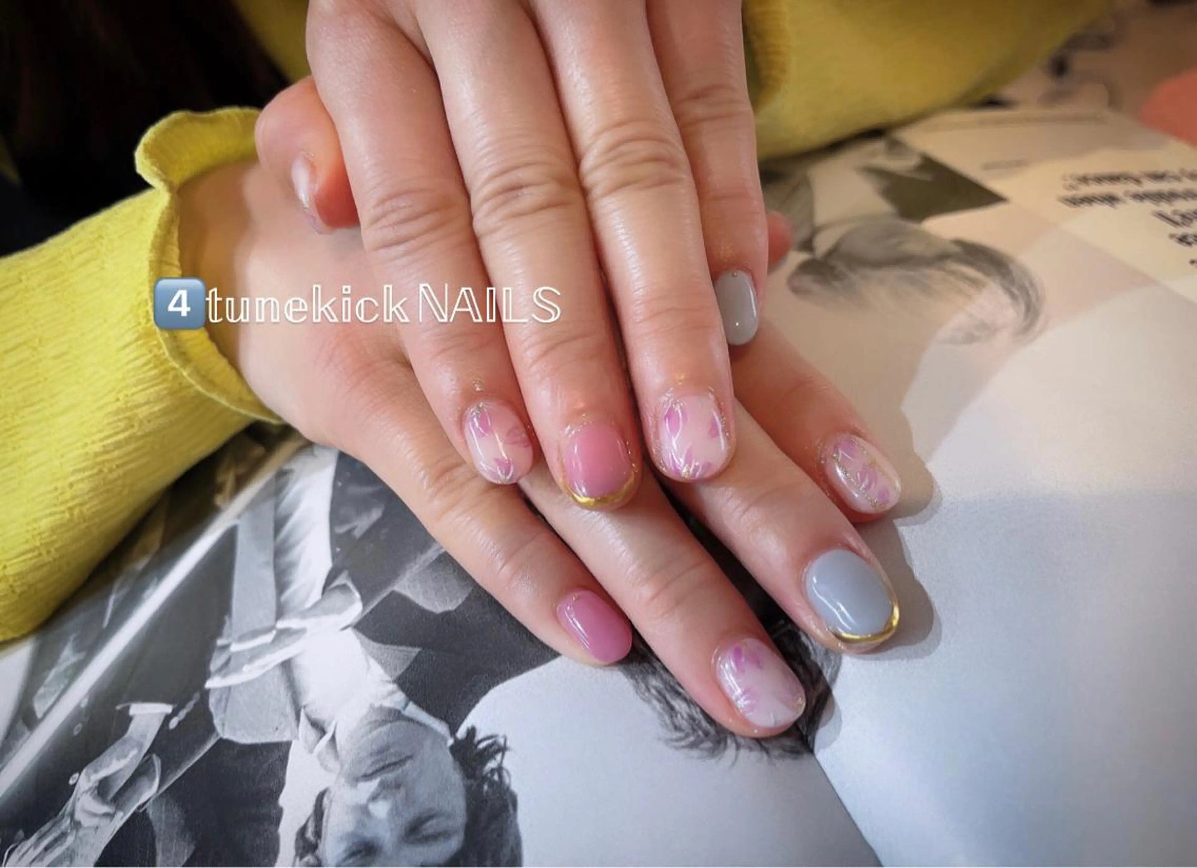 ネイル 4tunekick NAILS(フォーチュンキックネイルズ)所属・光森 淳子のネイルデザイン