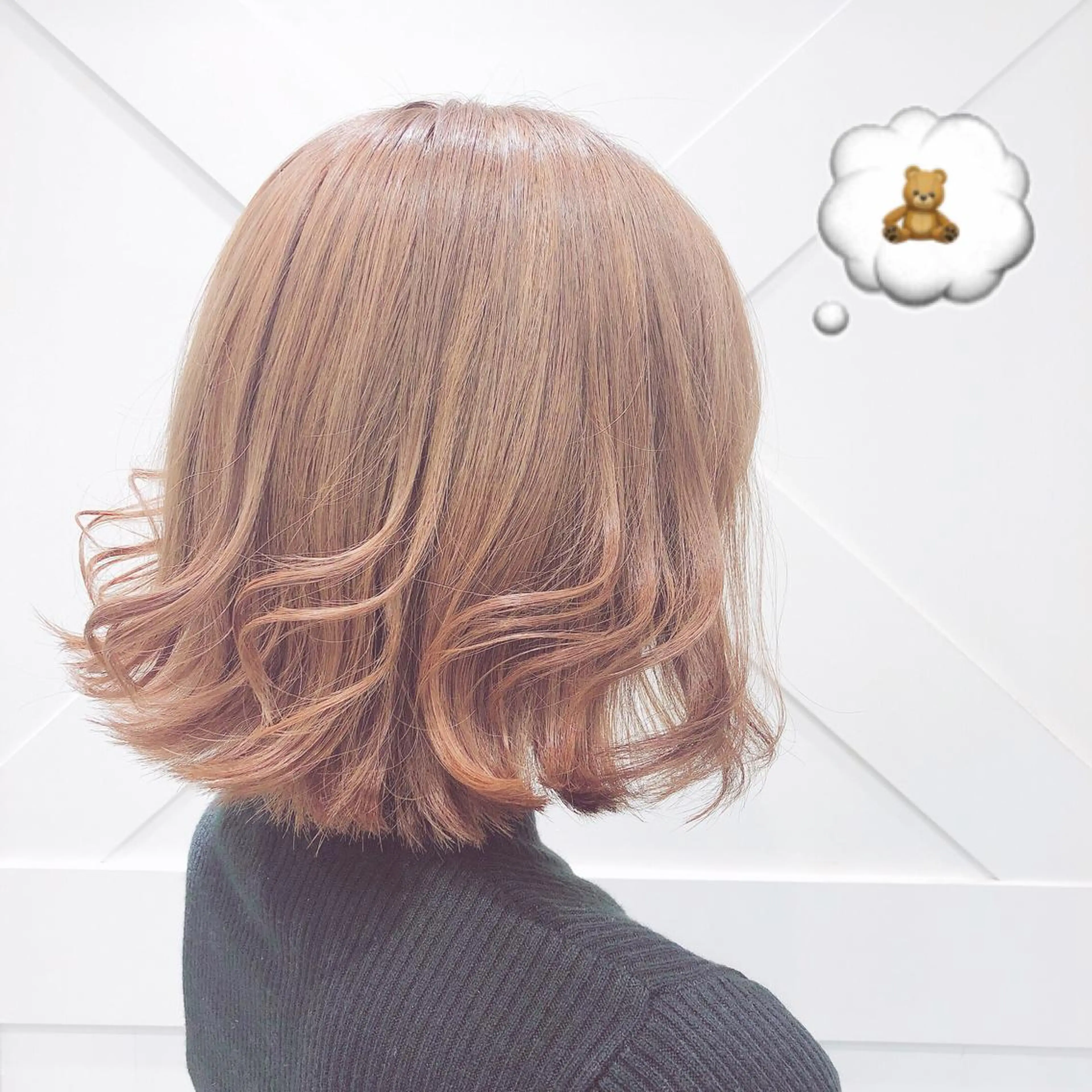 ショート カラー ベージュカラー オレンジ オレンジベージュ 🌺ウルフカット職人 新垣渚🐺のヘアスタイル