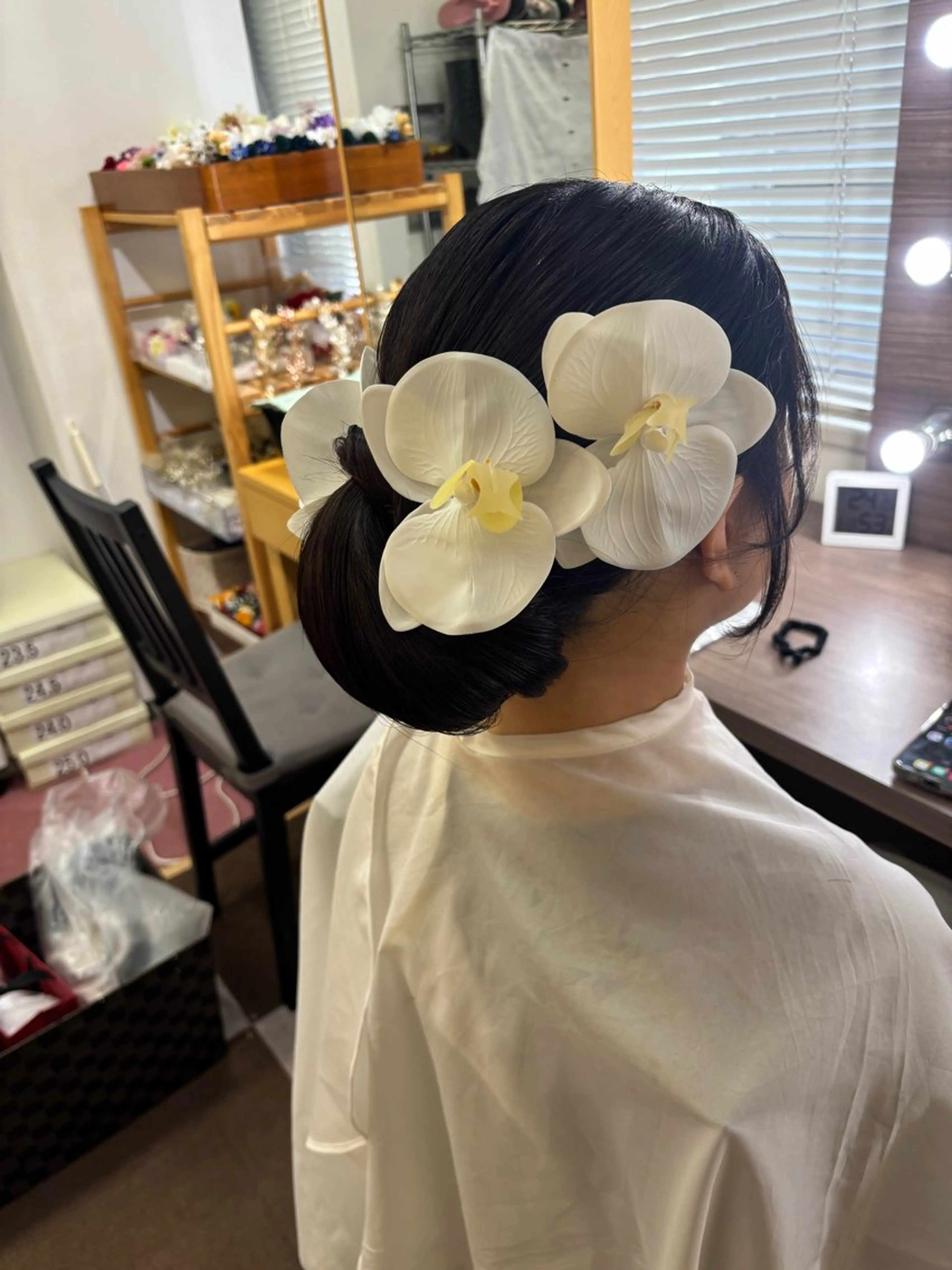 ロング ヘアアレンジ ヘアセット ショート/ミニボブ マンツーマン/マユコのヘアスタイル