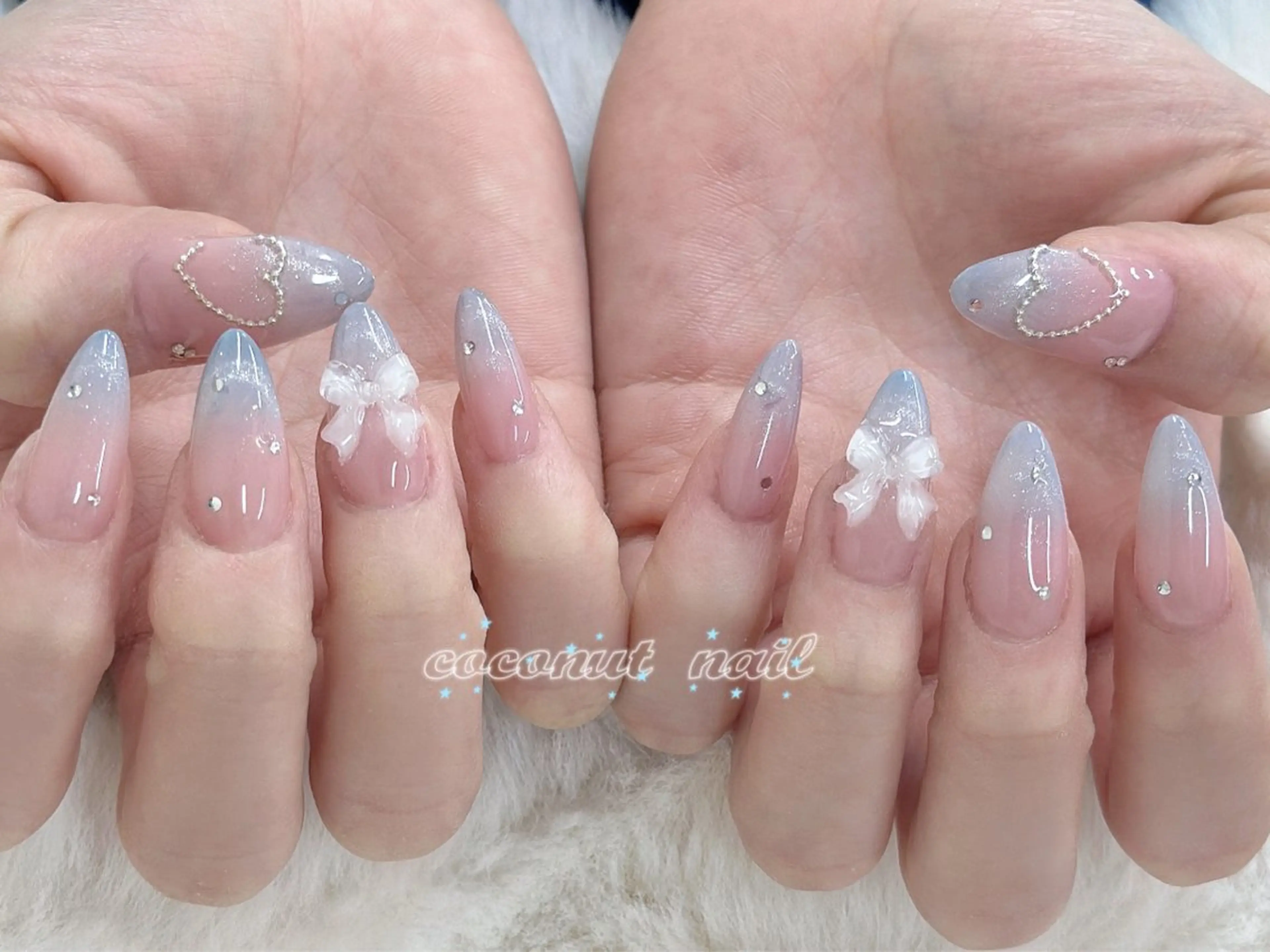 ネイル ココナッツネイル 四ツ谷店 ツキのネイルデザイン