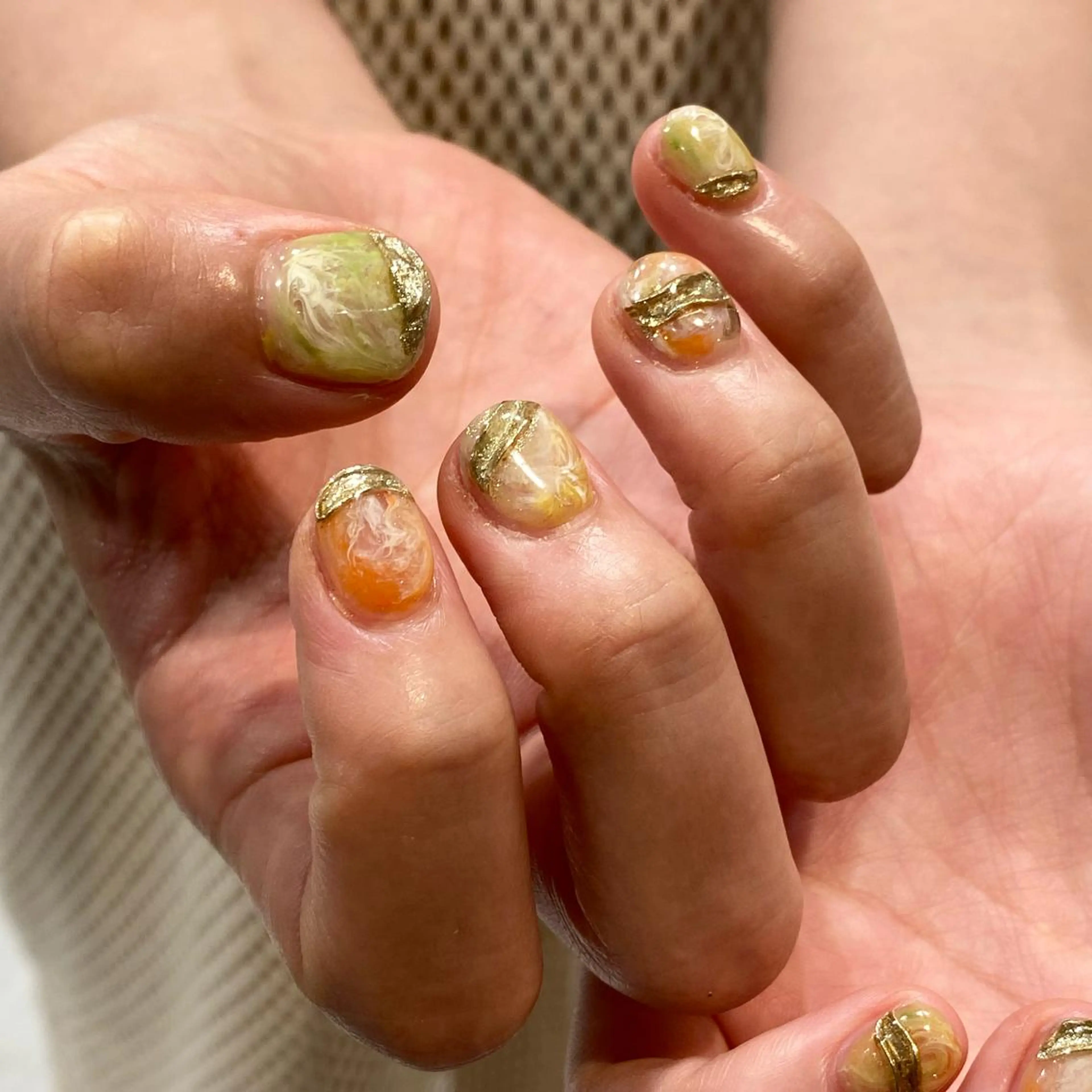 ネイル 平野葵🎀 hair/nailのネイルデザイン