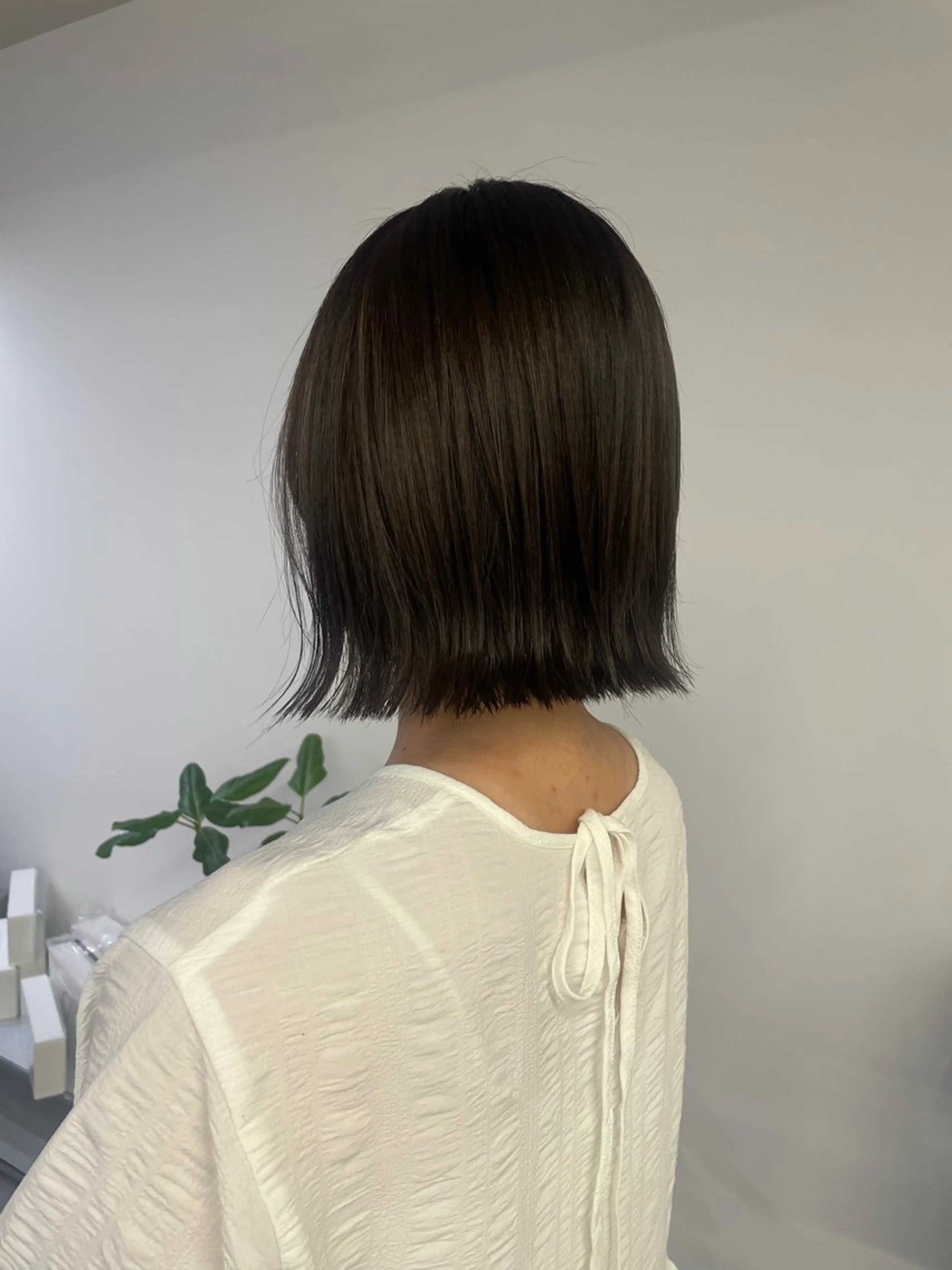 カラー 透明感カラー カラーモデル募集/ 森本明花のヘアスタイル