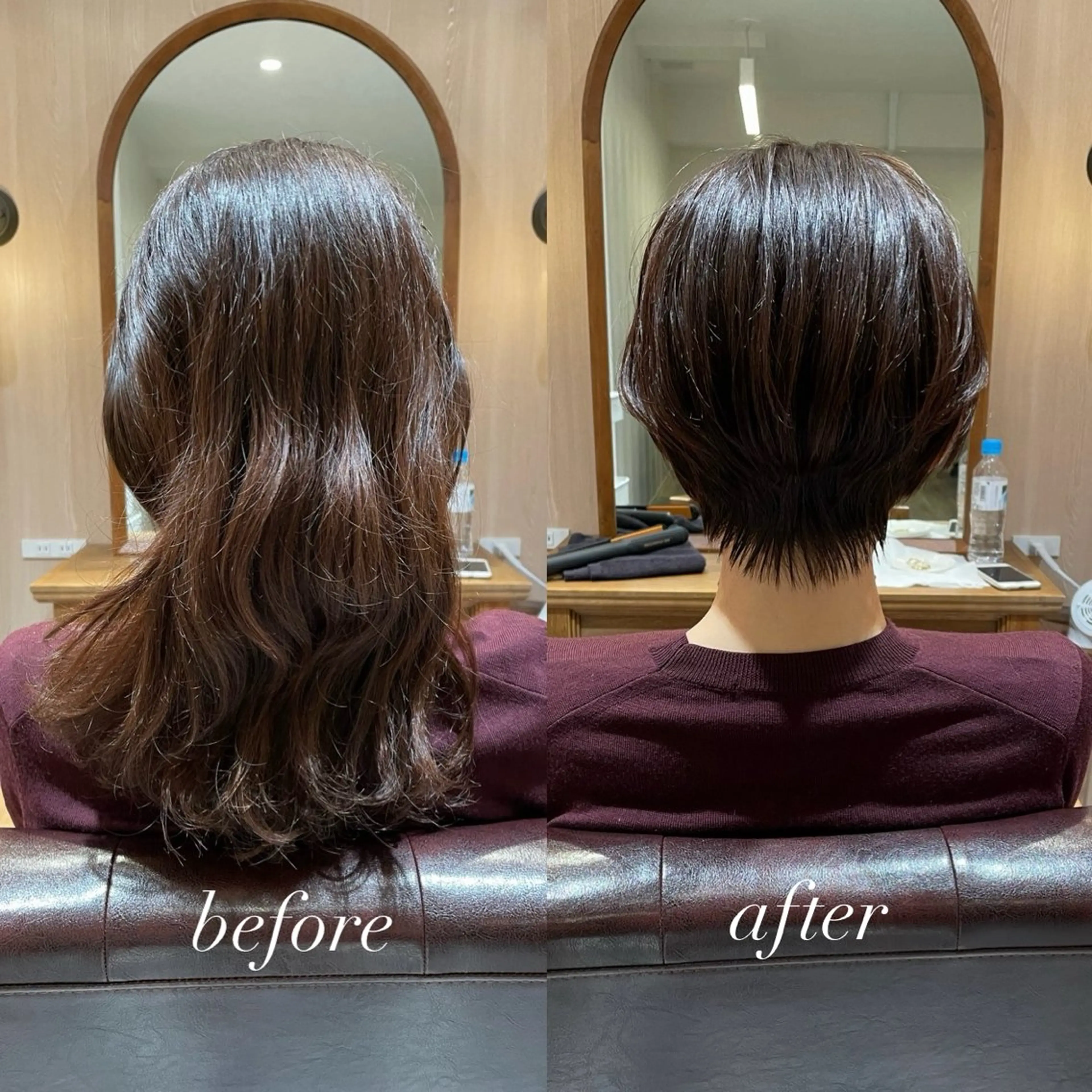 ショート ショートヘア カット トリートメント SALOWIN池袋East店4F所属・池袋/髪質改善 /岸田恵のヘアスタイル