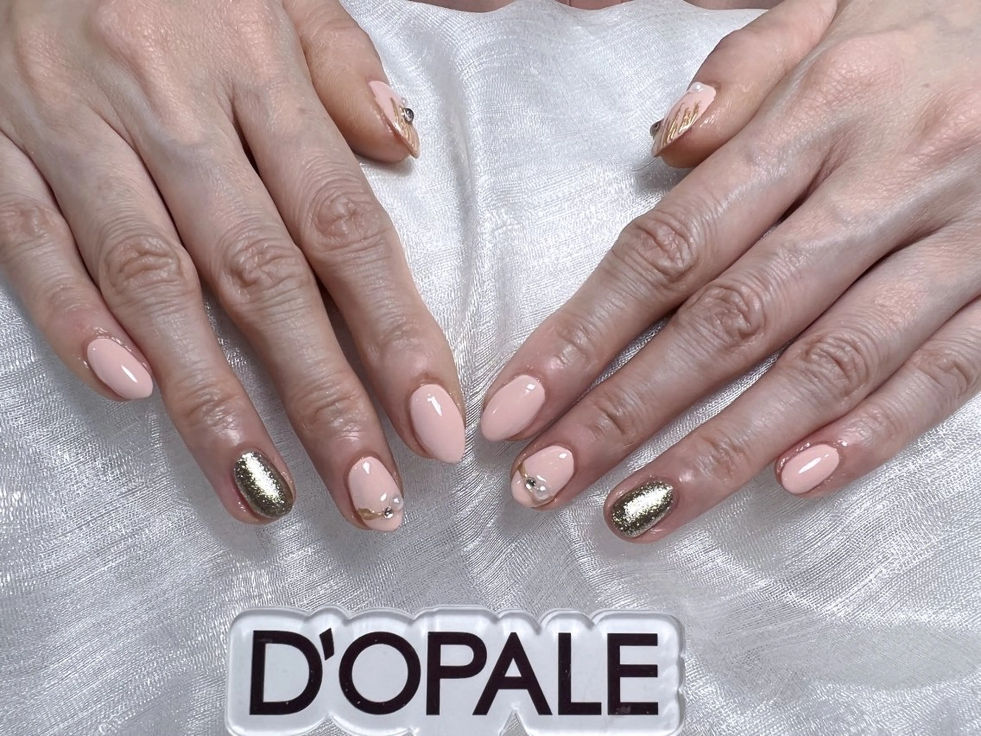 ネイル ハンドネイル D‘OPALEサロン所属・長さ出し専門店 上野kkのネイルデザイン