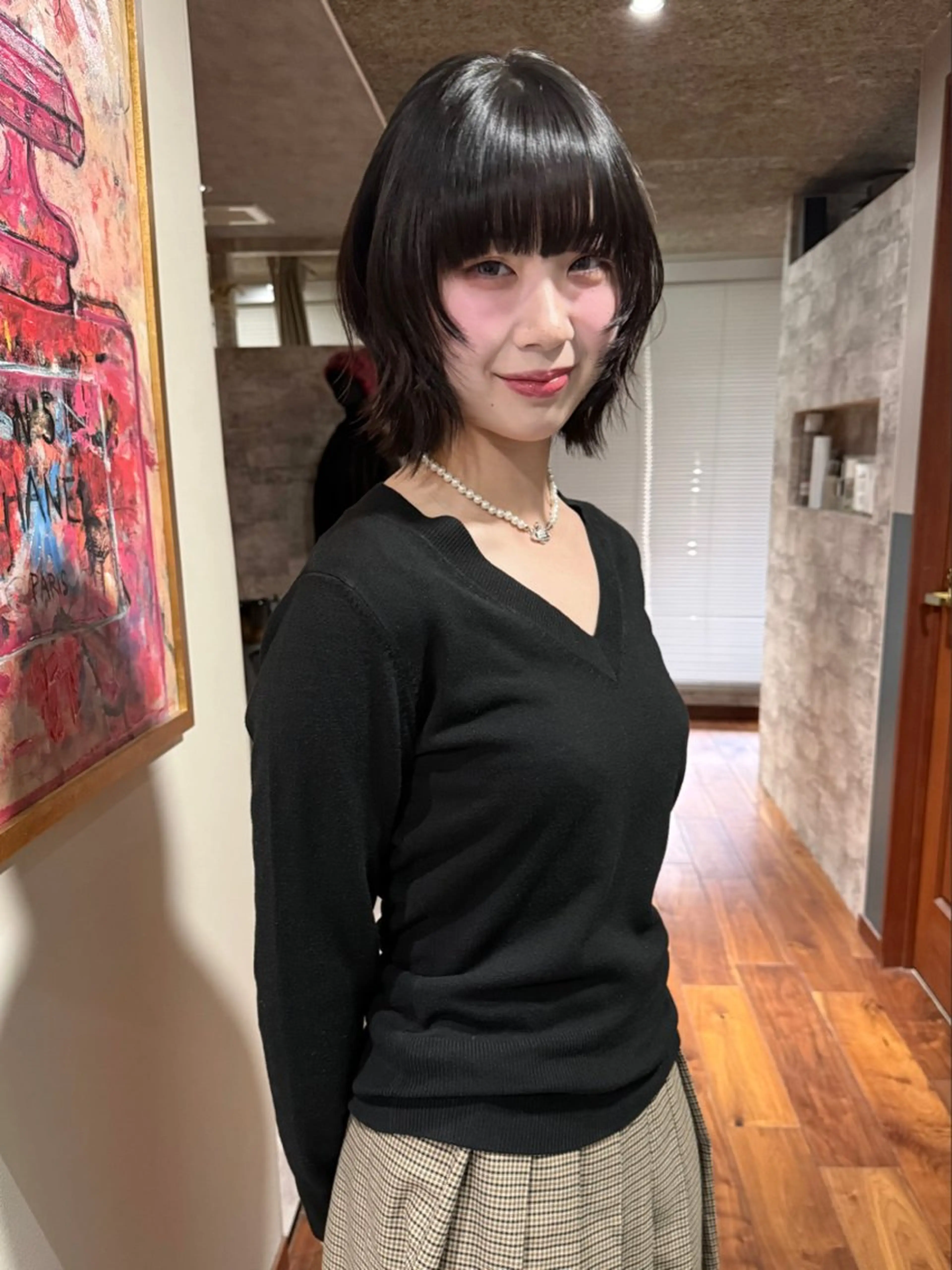 ショート カラー 似合わせカット カット トリートメント mai / linoah˚✧のヘアスタイル