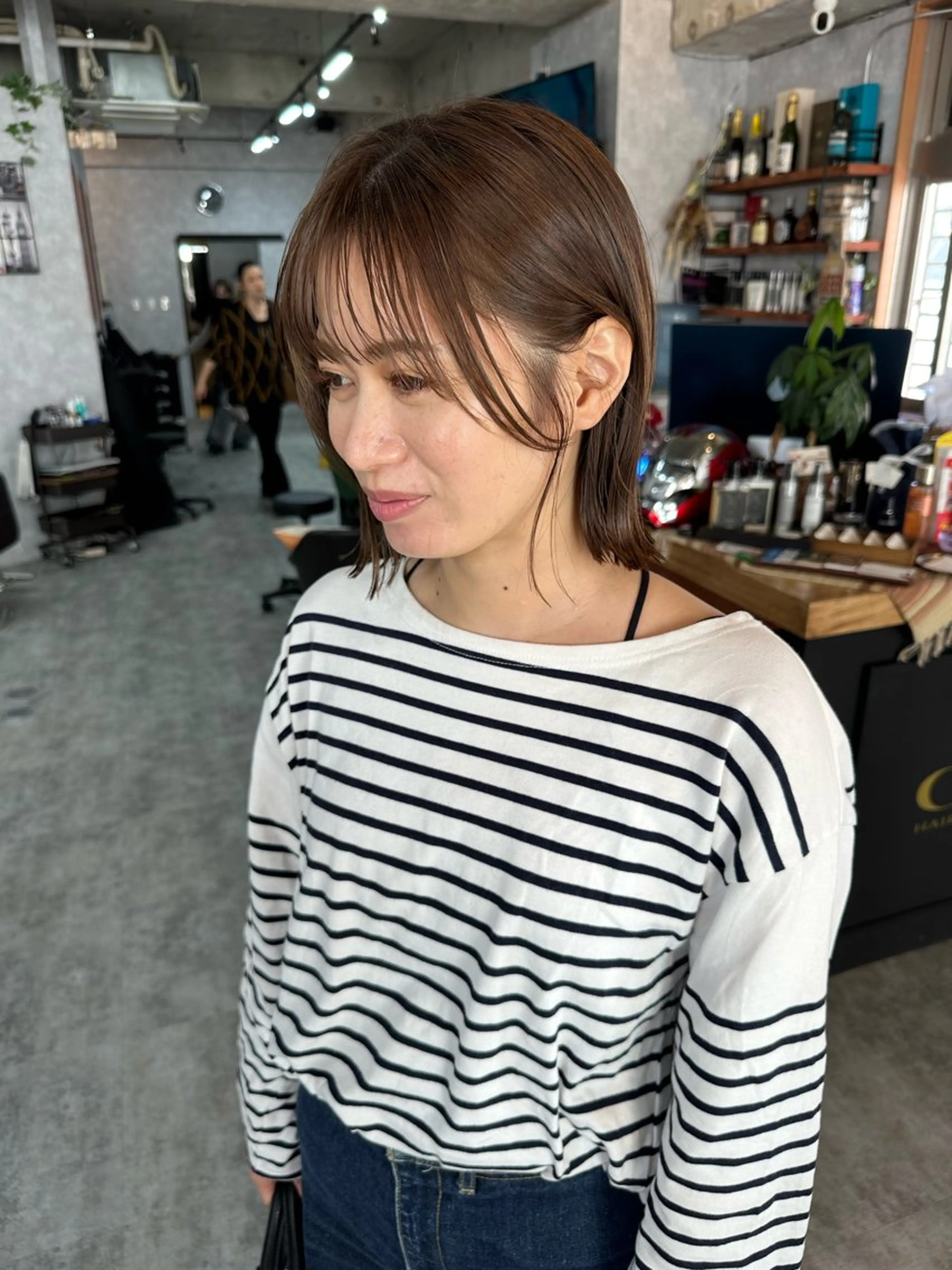 ショート 切りっぱなしボブ ショートボブ ハンサムショート 丸みショート ボブ カット ヘアカラー トリートメント C’LD hair  produce /シールドヘア所属・モテ髪/ボブ/ショー ト/アダチフウトのヘアスタイル