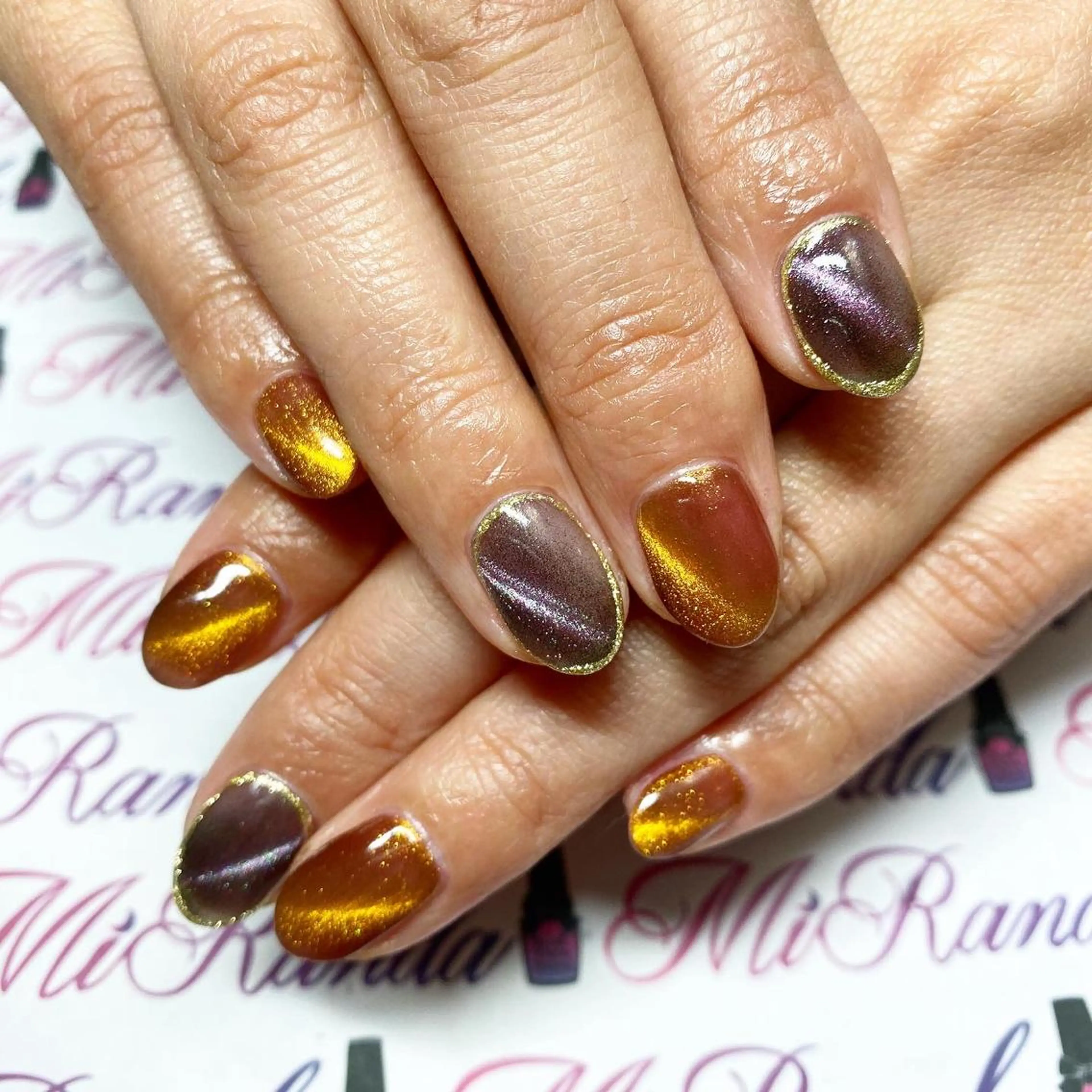 ネイル MiRanda Nail所属・MiRanda 保坂 舞のネイルデザイン